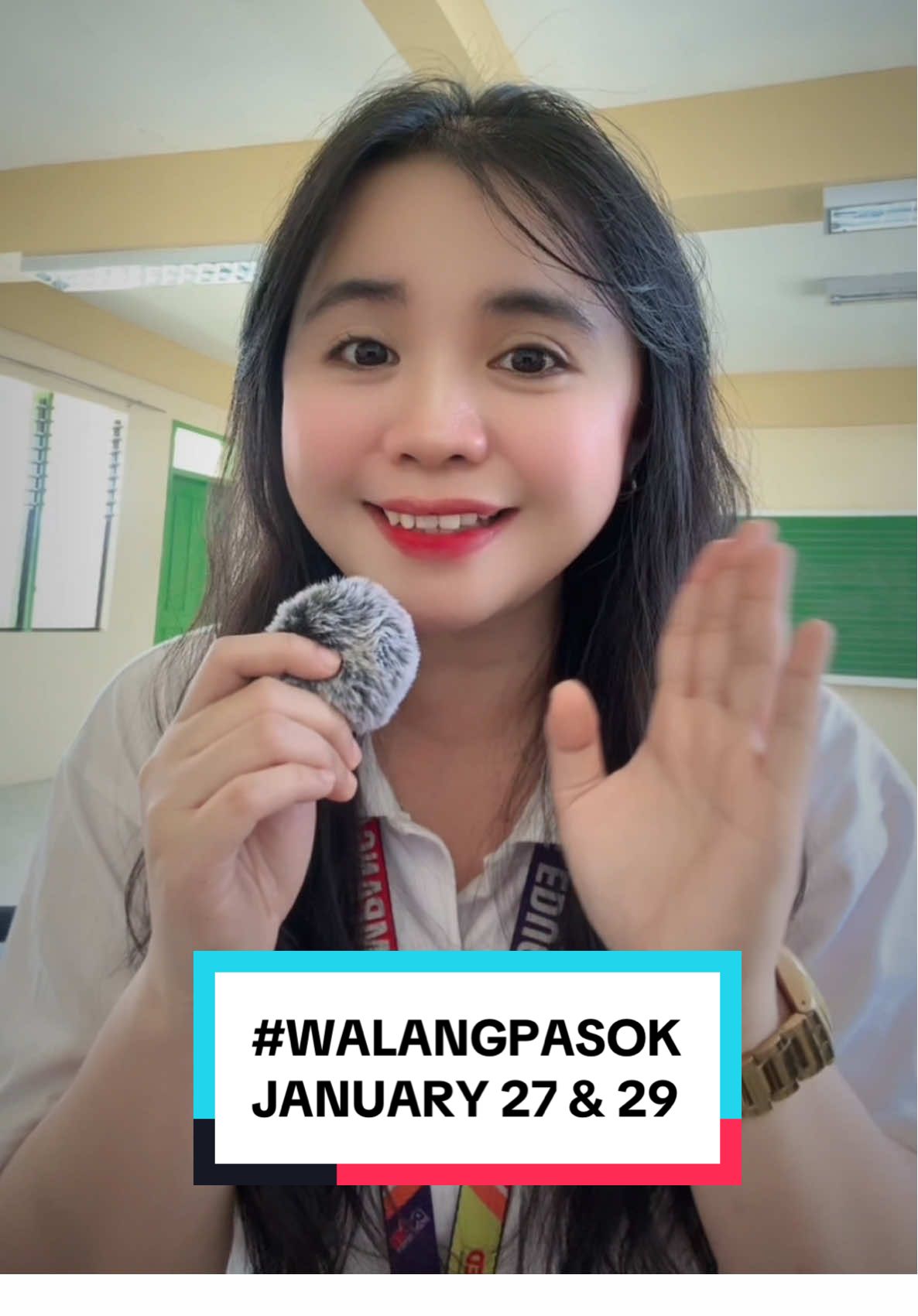 BAKIT NGA BA WALANG PASOK SA JANUARY 27 & 29 | NATIONWIDE BA TO? #maestra #school #walangpasok #viral #trending #january27 #january29 #mommiesoftiktok #kidsontiktok #publicschool #privateschool #school #bakasyun #elemntaryschool #seniorhighschool #seniorhighschool #shs #highschool #muslimtiktok #mindanao #lanaodelnorte #pagadiancity #nationwide #muslim 