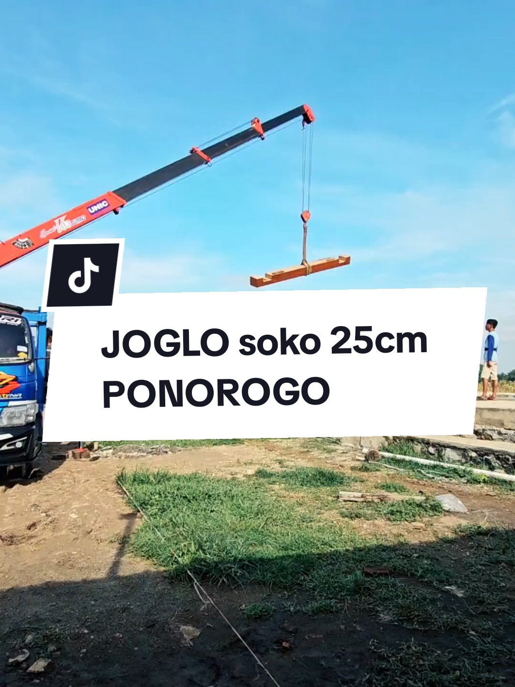 Bismillah hari pertama pendirian Joglo soko 25cm  10x9m .  #pendopojoglo #rumahjoglo #ponorogo #joglogunungkidul #joglo 