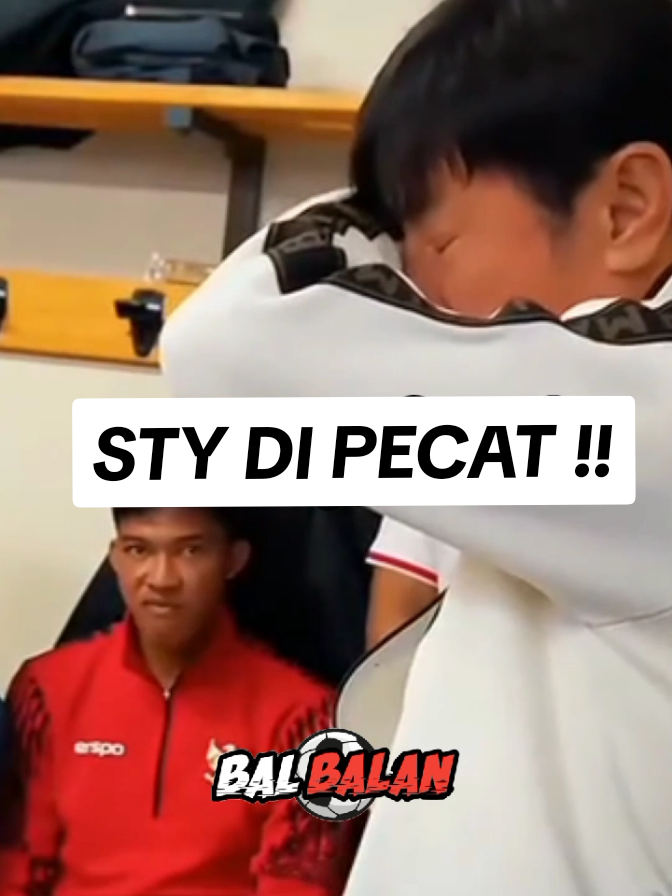 MOMEN PERPISAHAN COACH STY DENGAN PEMAIN 🥹  saksikan pertandingan indonesia u20 vs jordania u20 klik link di bio profil !! #timnasindonesia #dubbing 