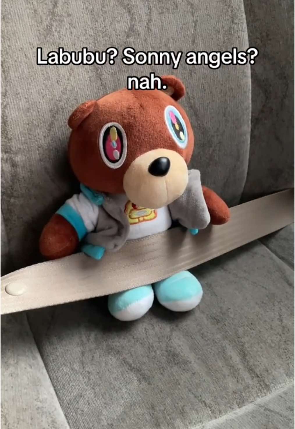 kanye bear ftw #kanyewest #kanyebear #graduationbear #labubu #sonnyangels 