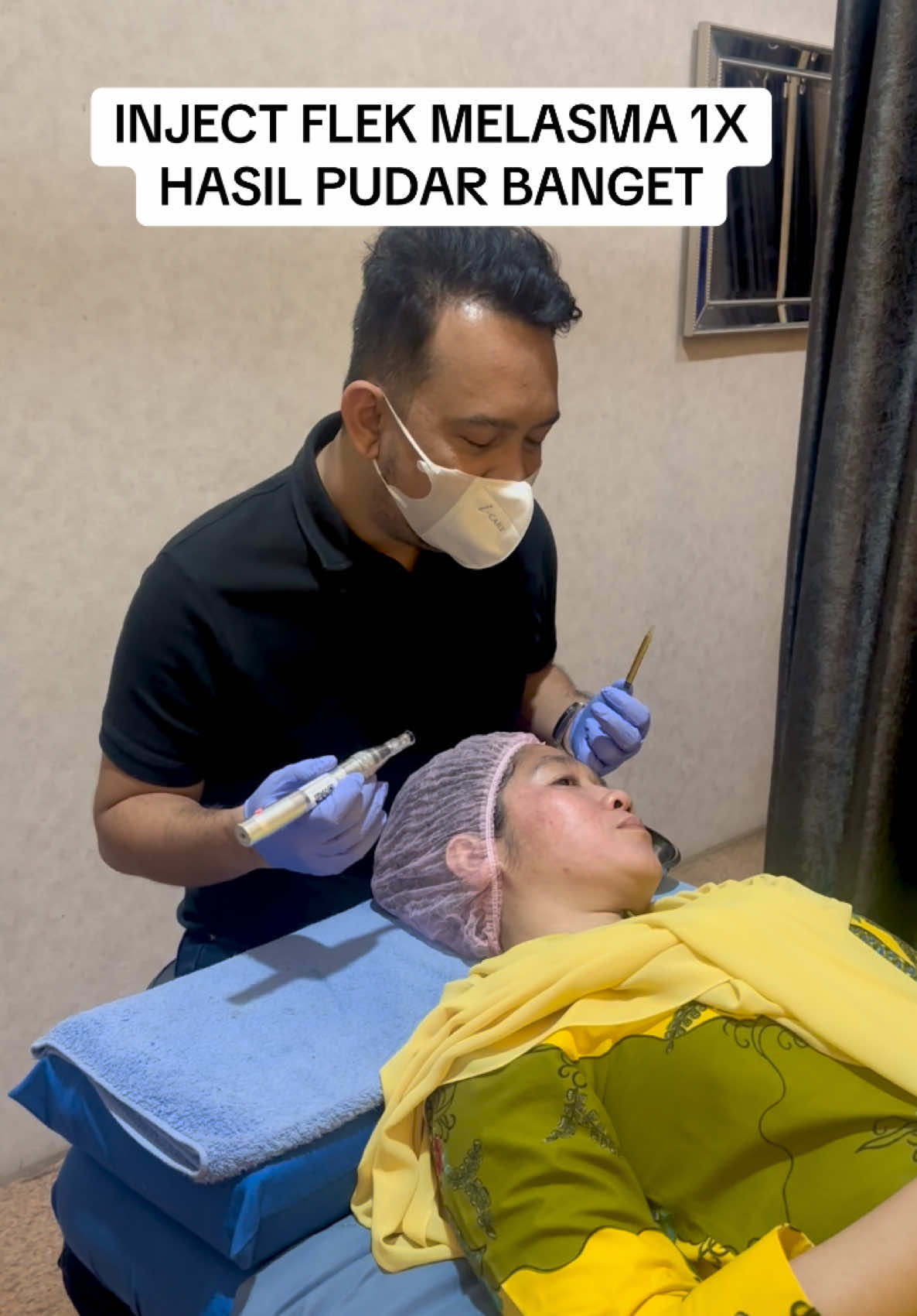 Perawatan flek melasma di @Dazzel Aesthetic Clinic 