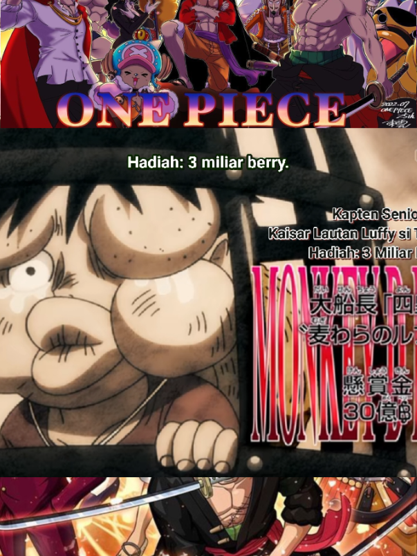 epic moment One Piece poster buronan terbaru kru topi jerami #creator #anime #onepiece #tiktok #trending #viral #fyp #foryou #foryoupage #followme 