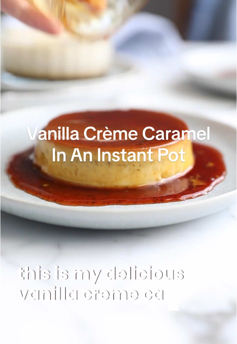 This is my recipe for a classic vanilla crème caramel made easily in an @Instant Brands South Africa Instant Pot.   With only four main ingredients, this is a perfect recipe to make ahead. The caramel adds a touch of bitterness to offset the sweetness, and the texture is so silky.   Ingredients: Cream Milk Sugar / Caster Sugar Vanilla Eggs   You will find the full recipe on my website linked and I hope you love it.     #Recipe #dessert #EasyRecipes #vanilla #InstantPot #caramel