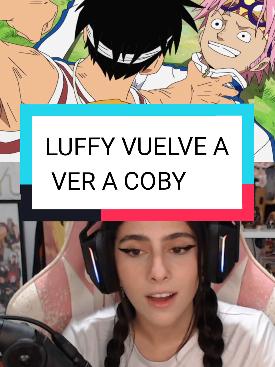 Tenia ganas de volver a verlo #onepiece #coby #heroecoby #luffy #zoro 