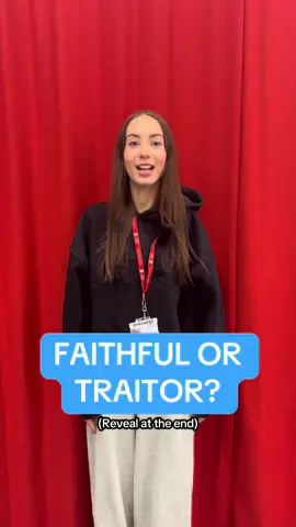 Our students’ acting skills have been put to the test… can you guess the Newcastle College Traitor? #traitors #traitorsuk #traitor #traitorsfinale #faithful #actingstudent #newcastlecollege 