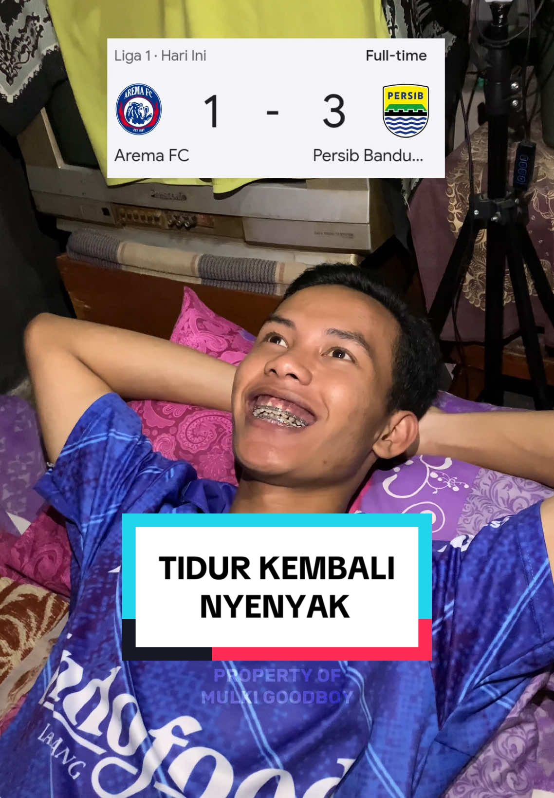 Alhamdulillah🙏🏻🥲 #fyp #persib #mulkigoodboy #bobotohgarut #wearepersib 