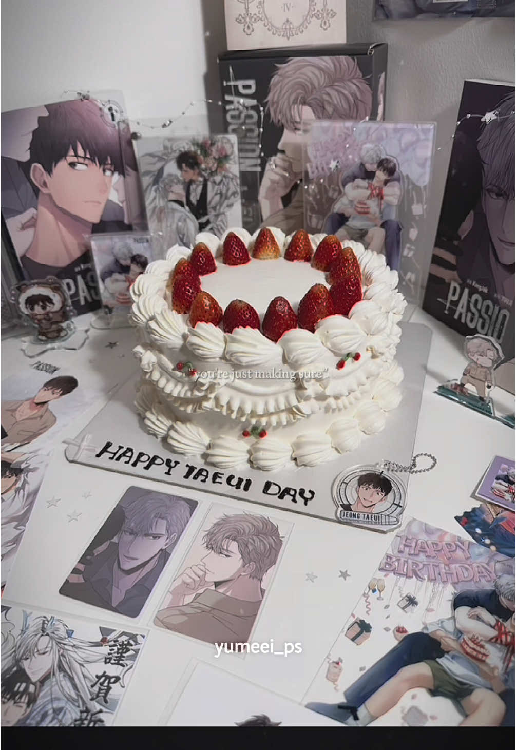 Chúc mừng sinh nhật Jeong Taeui(Tay)#HAPPY_TAY_DAY_0125 #생때같은_정태의_생일축하해 #패션 #Passion #passionmanhwa #ilayriegrow #jeongtaeui#fyb 