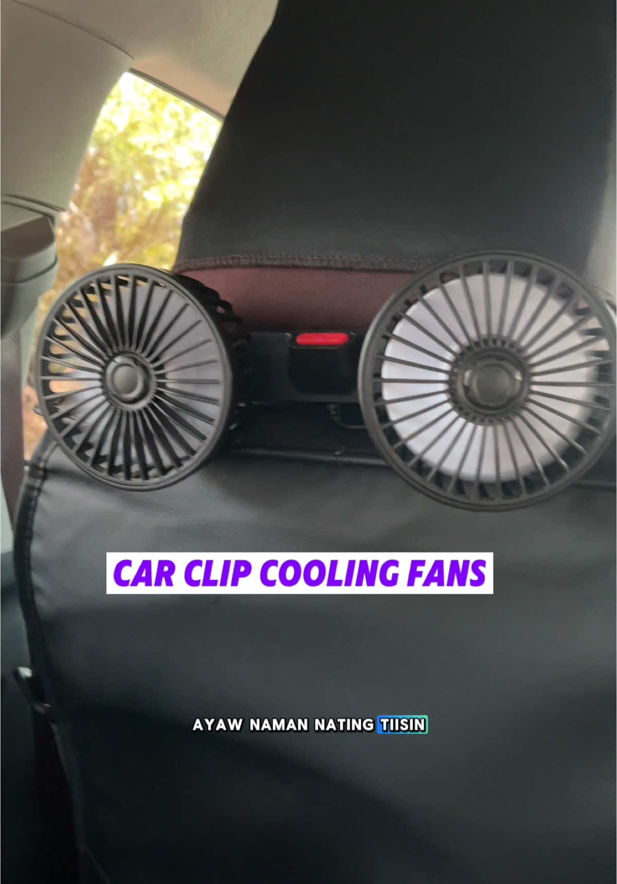 Car Clip USB Cooling Fan for headrest. Para sa mas komportableng byahe kaylangan nyo rin to guys.❄️❄️❄️ #carfan #carseatfan #carminifan #carfans #caraccessories #caraircon #dualcarfan #viosaccessories #vios #markdmart 