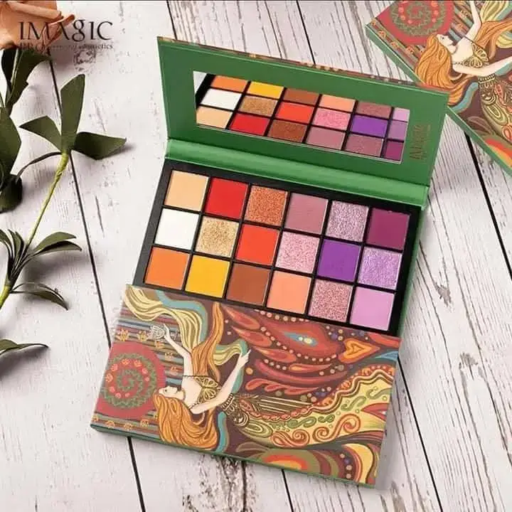 💖✨ IMAGIC CHALICE 36 COLOR EYESHADOW PALETTE ✨💖 🌸12 shine-through pearlescent and 24 fine matte powders  🌼Wide range of colors, freely create multiple eye makeup, from daily to party or stage  🌸Smooth texture, richly pigmented, easy to blend, adheres to skin  🌼Water-proof and sweat-proof all day long  🌸Double door package design, equipped with two mirror. Dm For Order 📥  #imagic #eyeshadow #fyp #matte #glitter #shimmer #amaryllis #virals #palette #Love #trendingproducts #availablenow #followers #original #trending #foryou @TikTok @TikTok Trends @TikTok Bangladesh 