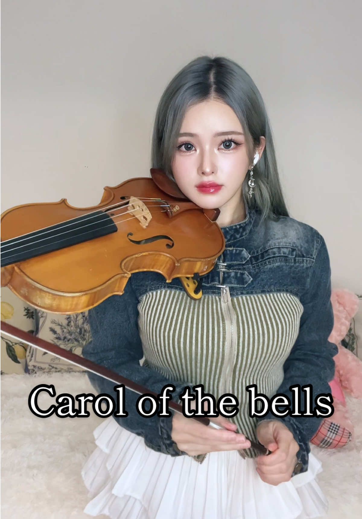 Carol of the bells - Lindsey Stirling 約1年半ぶりに！ #violin #バイオリン #ヴァイオリン #violinist #弾いてみた #耳コピ #fyp #音楽 #carolofthebells #lindseystirling 