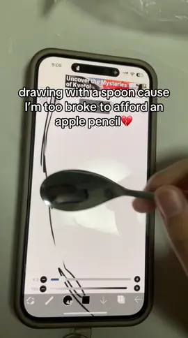 oh my gosh I can see my crusty hair from the reflection #spoon #drawing #art #iguess.. #fyp #fyppppppppppppppppppppppp #brokecore #nomoney #moneypls #fypシ゚ #fypage 