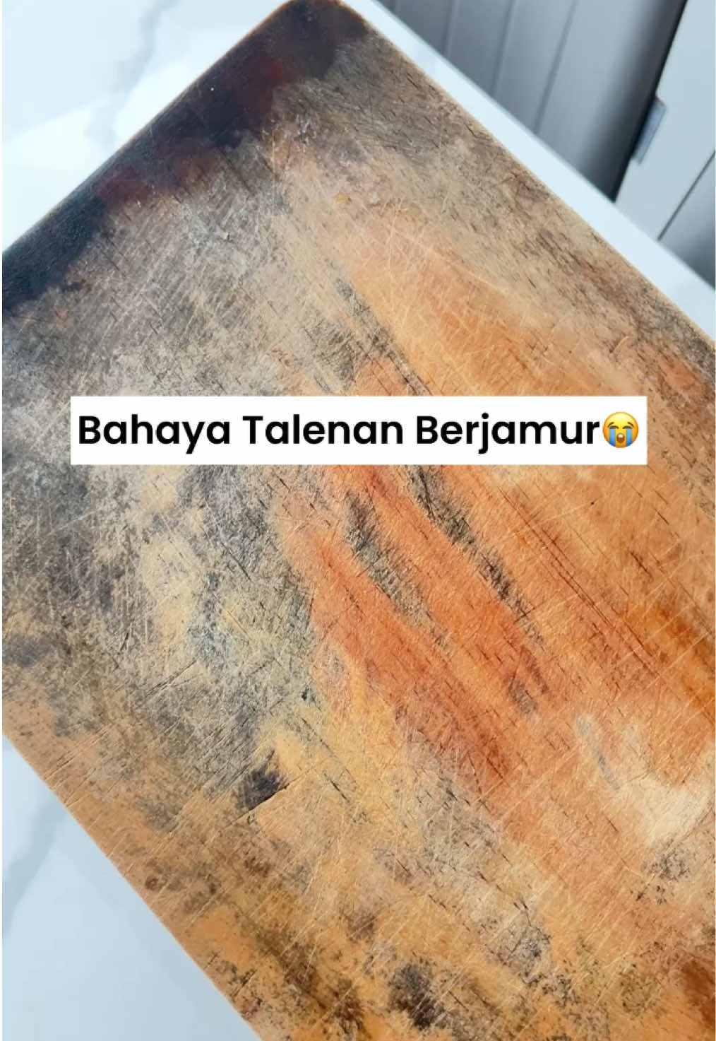Bunnn siapa hayo yang masih mempertahankan talenan yang udah jamuran gini? Gaboleh ya bun yaaa, bahaya huhuuuu lepasin ya buuuun🥹 Mari ganti sama talenan yang emang bagus dan punya 2 sisi berbeda supaya kita motong sayur dan dagingnya misah, jadi menghindari kontaminasi. Produknya ada dikeranjang aku, aku doakan semua Ibun semua banyak rezekinya yaaa🥹🫶🏻 #talenan #talenanmultifungsi #talenankayu #talenanlipat #talenanantijamur #talenandapur #talenandoubleside #cuttingboard #cuttingboards #alatdapur #peralatandapur 