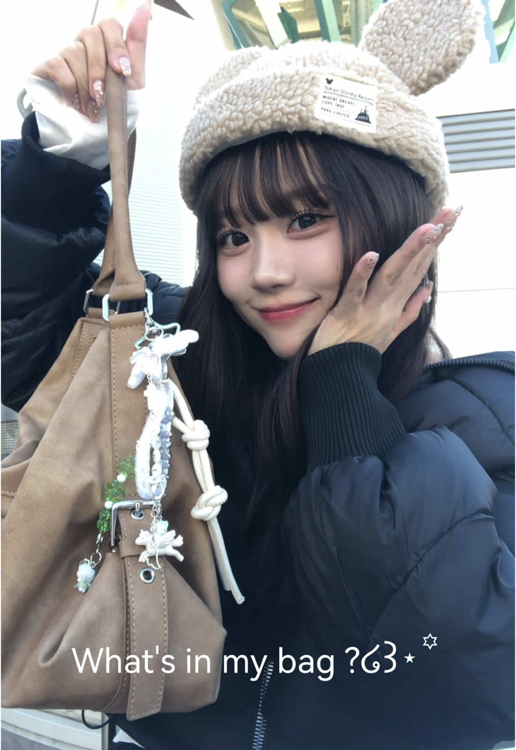 ディズニーの日のバッグの中身紹介🍀*.+ﾟ#whatinmybag #standoil #스탠드오일 