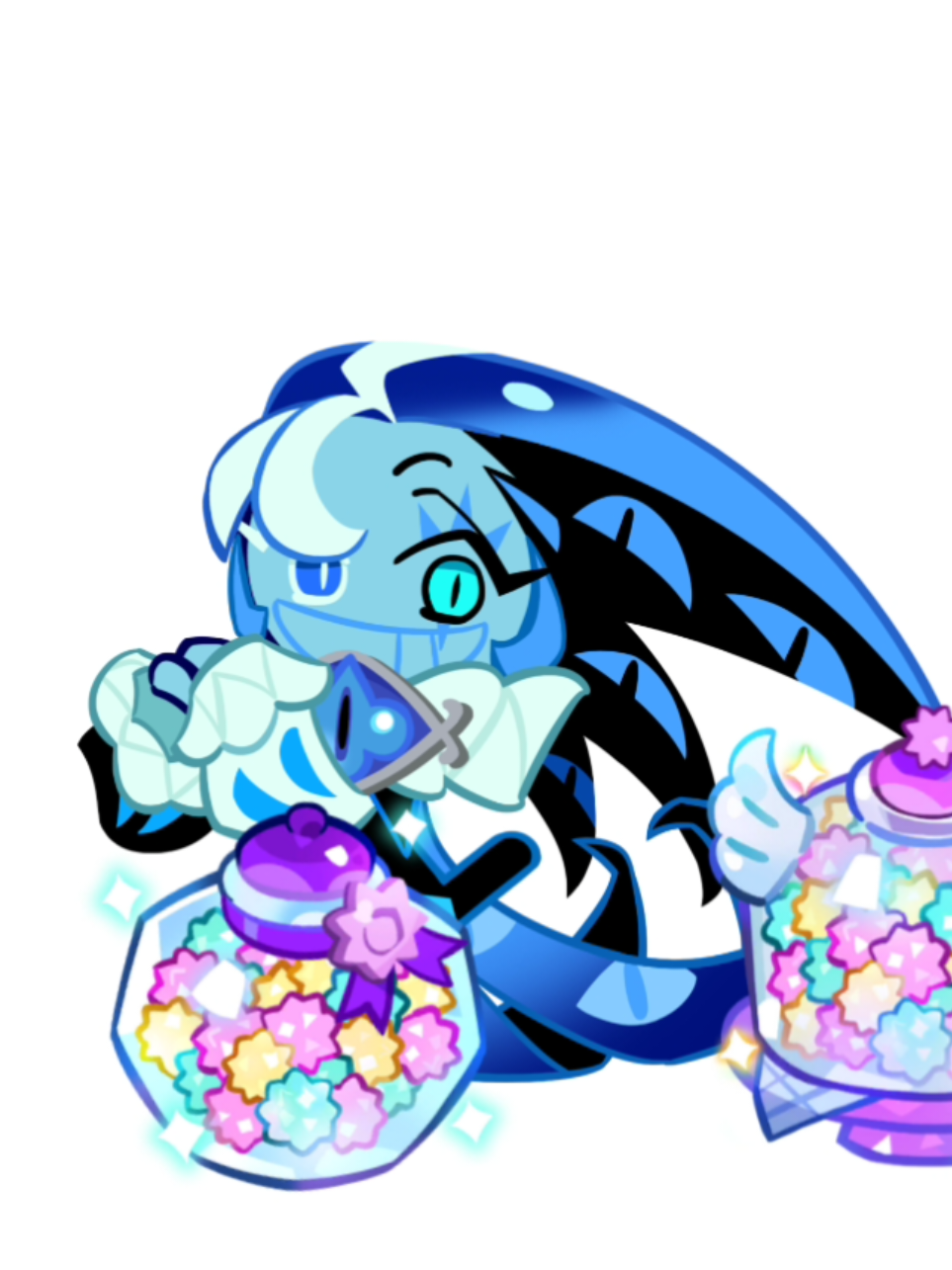 I think I fed him too much...#shadowmilkcookie #mysticflourcookie #fyp #crk #shadowmilkcookiecrk