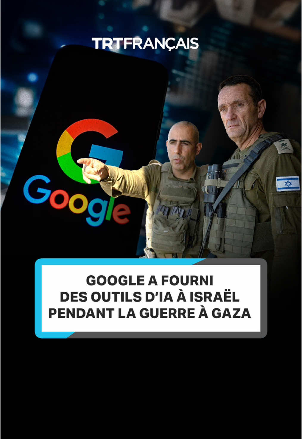 Dès les premières semaines de la guerre entre Israël et Gaza, des employés de Google ont aidé l’armée israélienne à accéder aux dernières technologies d’intelligence artificielle de l’entreprise #google #ia #technology 