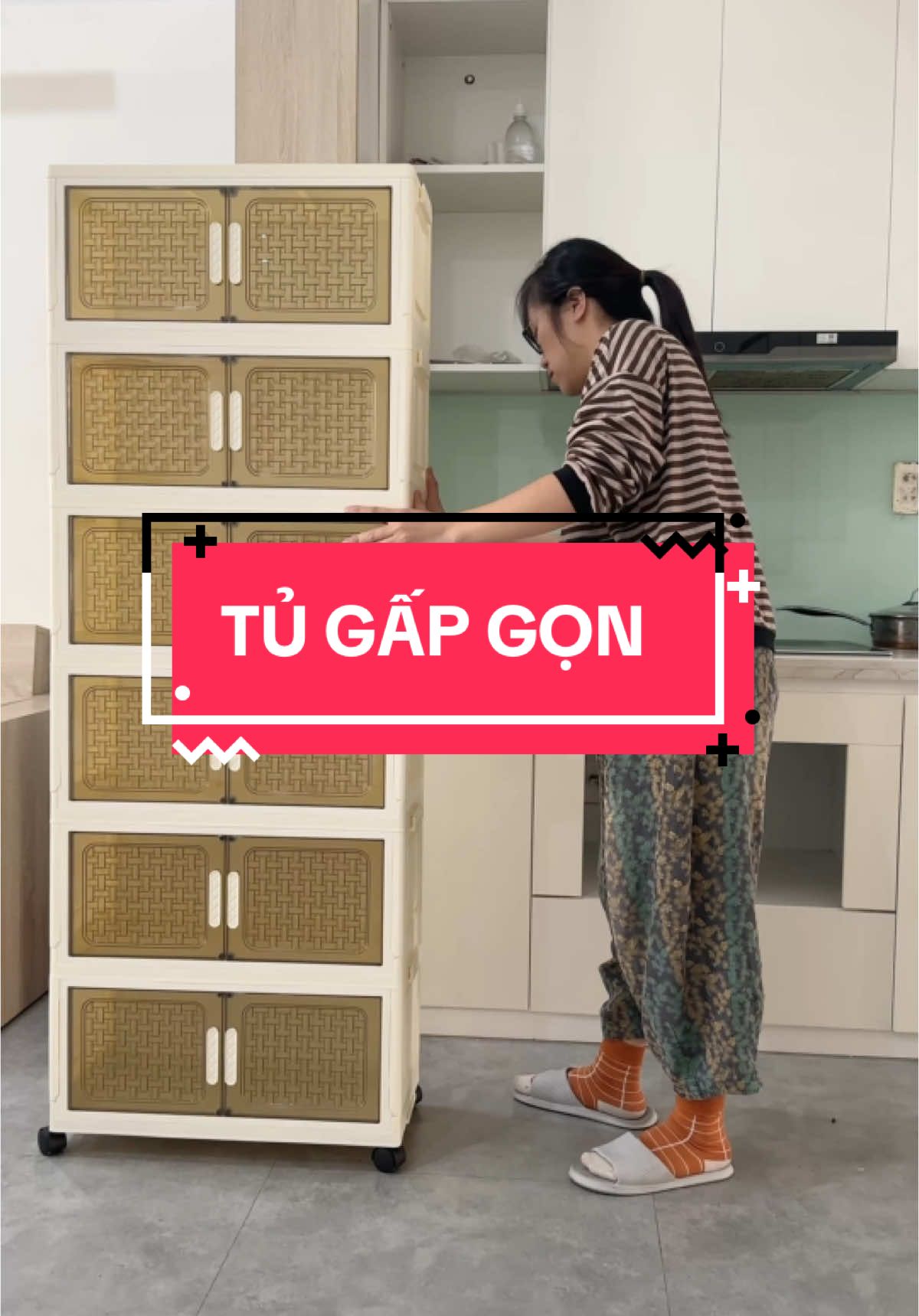 Tủ nhựa để đồ đa năng có bánh xe. #tudedodanang #tunhuadanang 