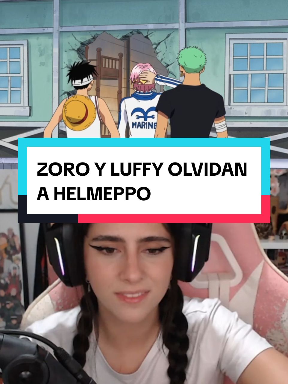 Yo tampoco me acordaba de el #luffy #onepiece #coby #heroecoby #zoro 