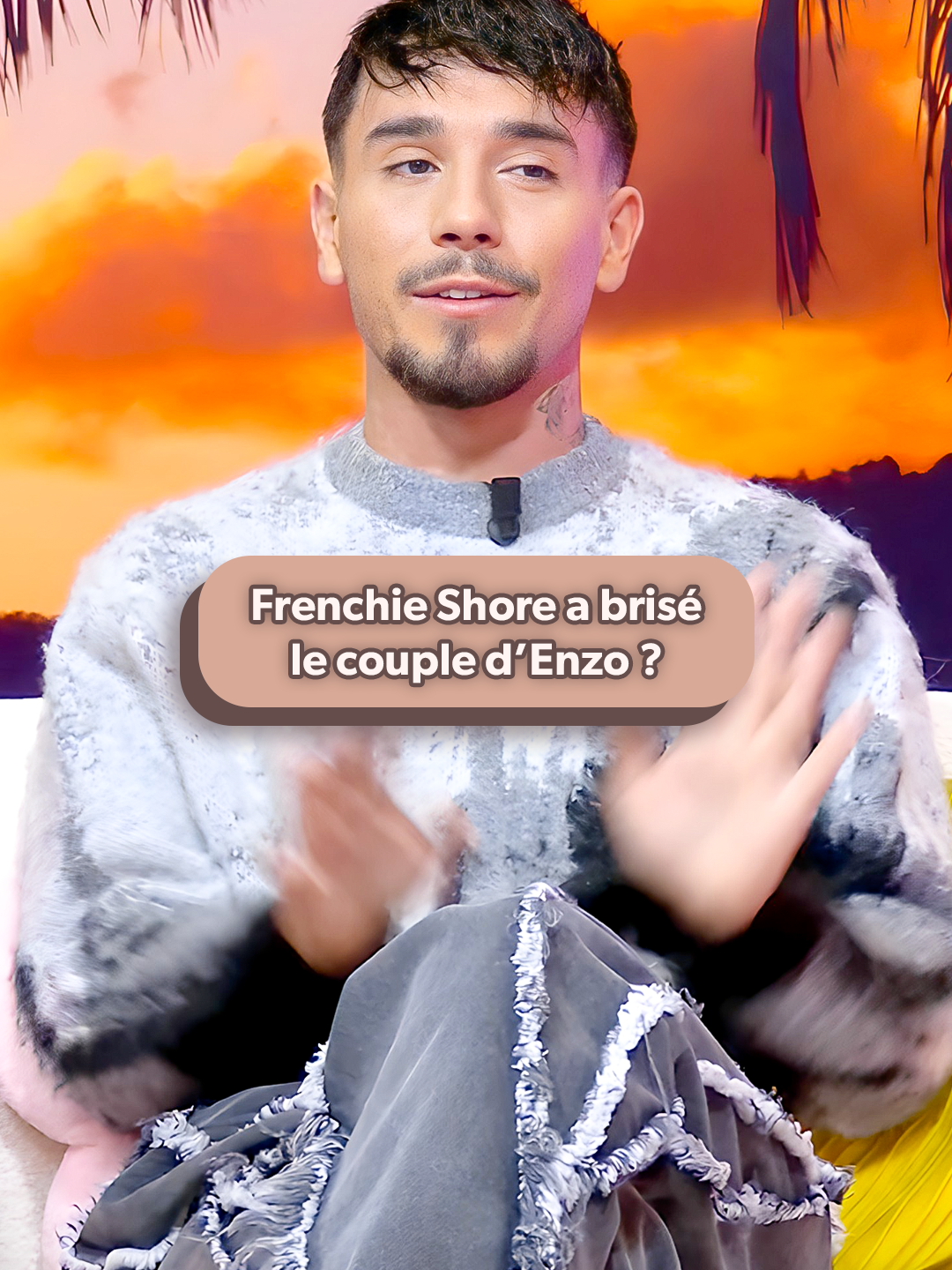 Enzo a été très amoureux avant Frenchie Shore saison 2 🥺 #enzofrenchieshore #frenchieshorediff #interview #samzirah