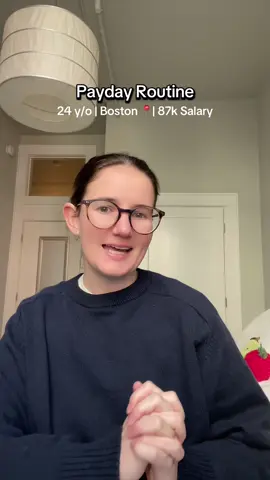 Payday routine!! It’s not every week that I can put this much of my paycheck into savings so I’m feeling very good right now!! #boston #postgrad #PersonalFinance #budgeting #salarytransparency #paydayroutine #payday 
