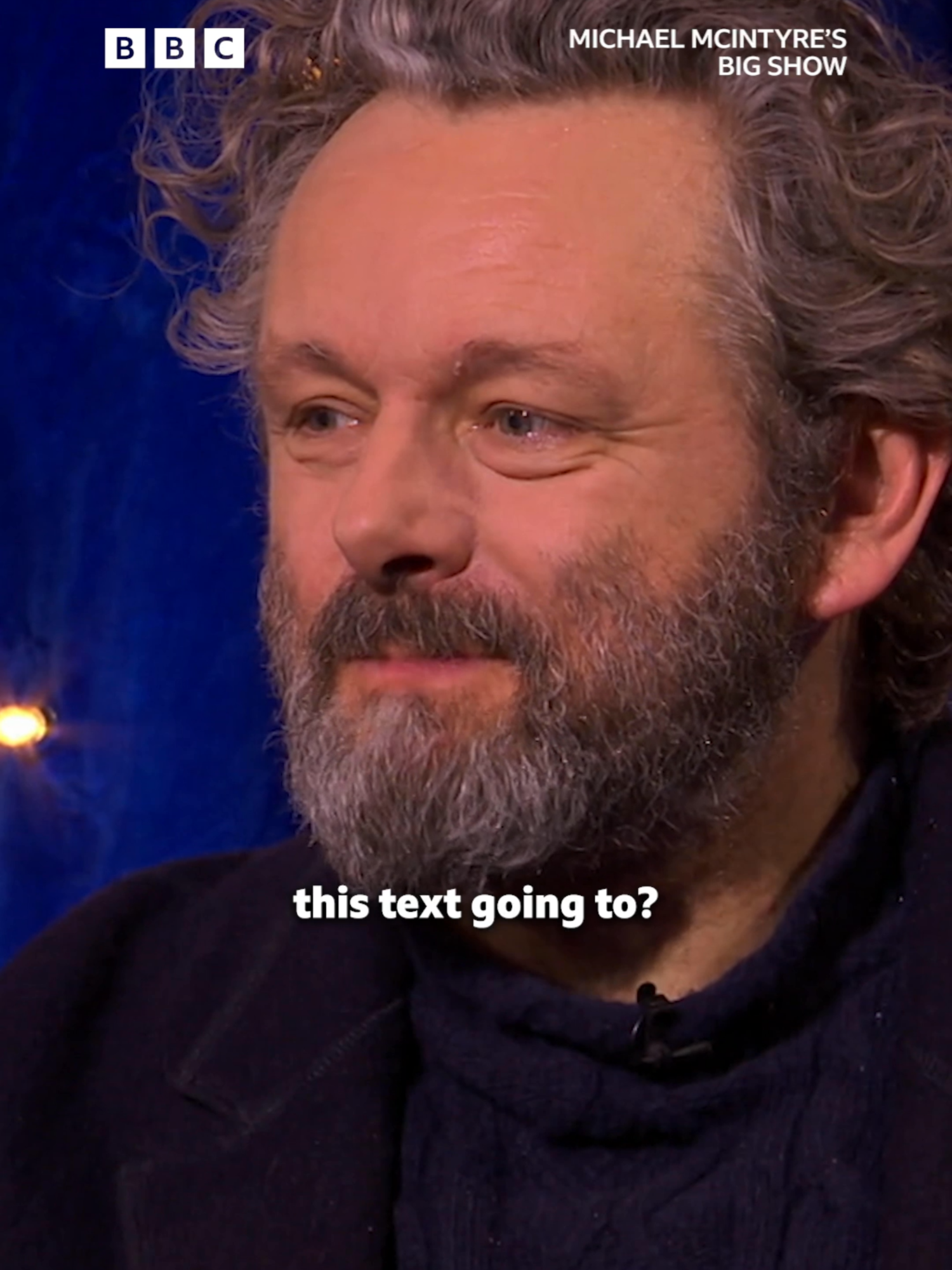 New fear unlocked: Michael McIntyre sending an embarrassing text to all my contacts 😂  Big laughs, big stars, and big surprises. Michael's up to mischief with a host of celeb guests, whether they're willing or not! #MichaelMcIntyresBigShow #MichaelMcIntyre #MichaelSheen