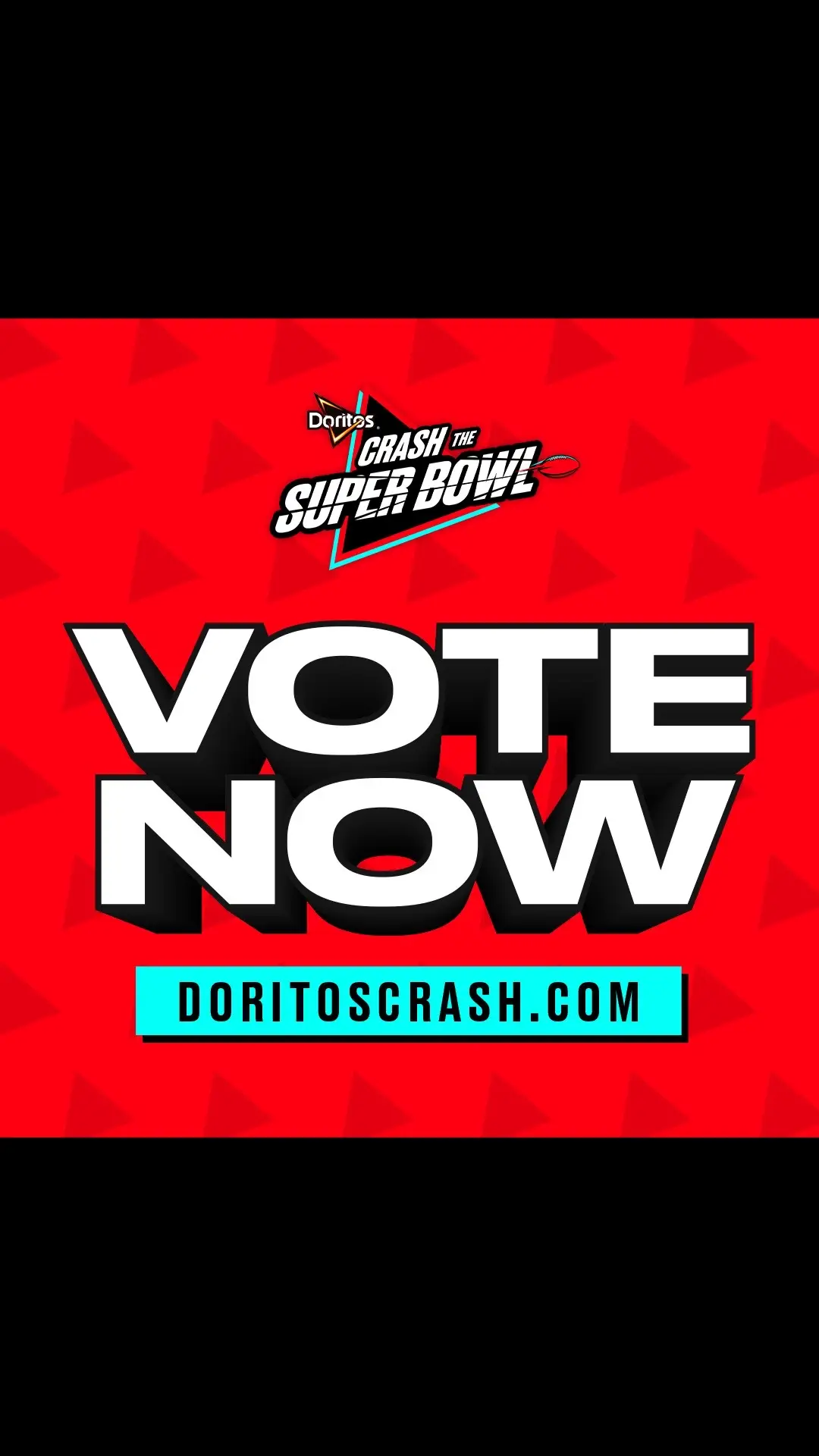 VOTE VOTE VOTE ‼️ This is your chance to pick our next Super Bowl commercial. Head to DoritosCrash.comto vote and tell us your favorite in the comments! Voting ends on 1/28 – link in bio. #DoritosCrash