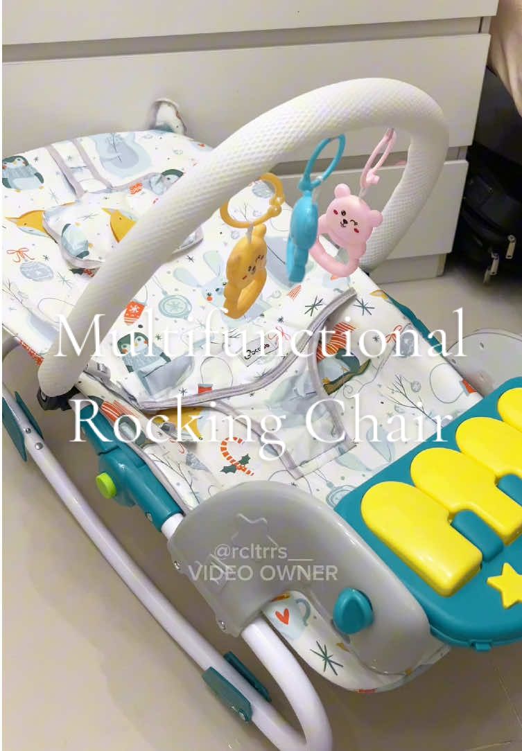 Multifunctional Rocking Chair from Cocobb 👶🏻☺️ #rockingchairforbaby #babyrocker #babyessentials 