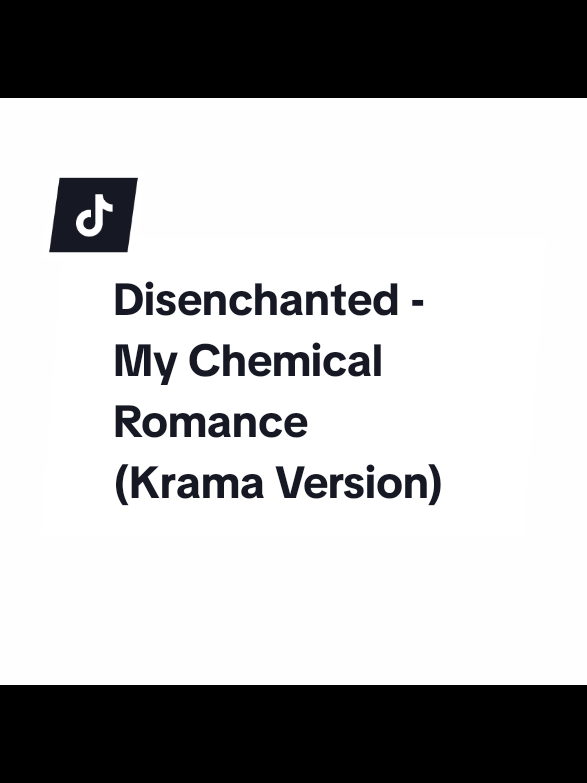 Disenchanted - My Chemical Romance (Krama Version)  Atmin lagi Overwhelmed sedikit sama perasaan atmin wak, makanya upload agak malem dikit 😅 dah lama banget gak begini, atmin sampe salting 😖 #english #music #musik #songs #lyrics #jawa #fyp #mychemicalromance #disenchanted #krama #fypage #fyppppppppppppppppppppppp #foryou #foryourpage 