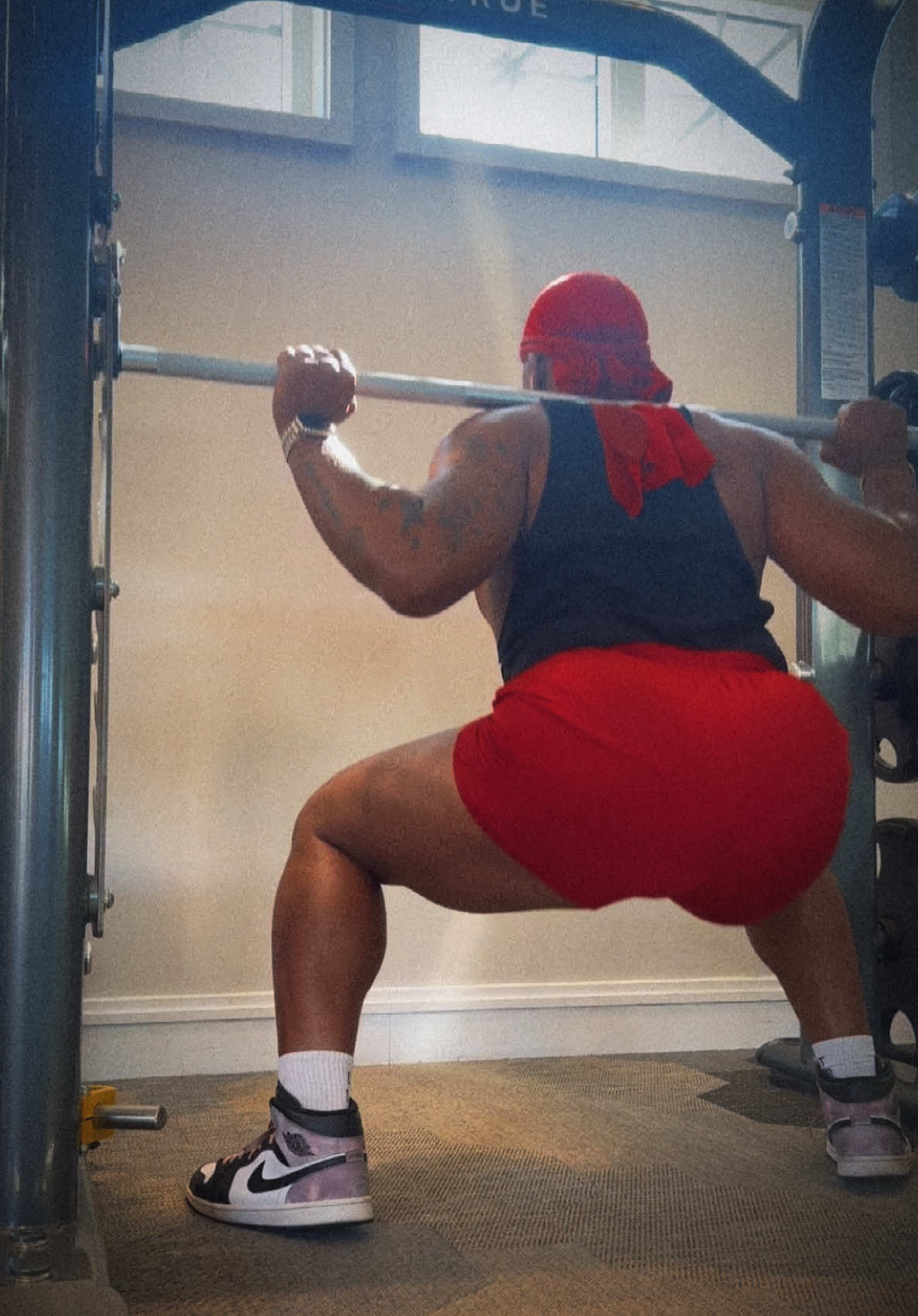 I work out better when I’m listening to music…. And then me while doing my workout 😂🍑  #Fitness #fit #Love #dance #xyzbca #lgbt #glutes #legday #fyp #fypシ #foryoupage 