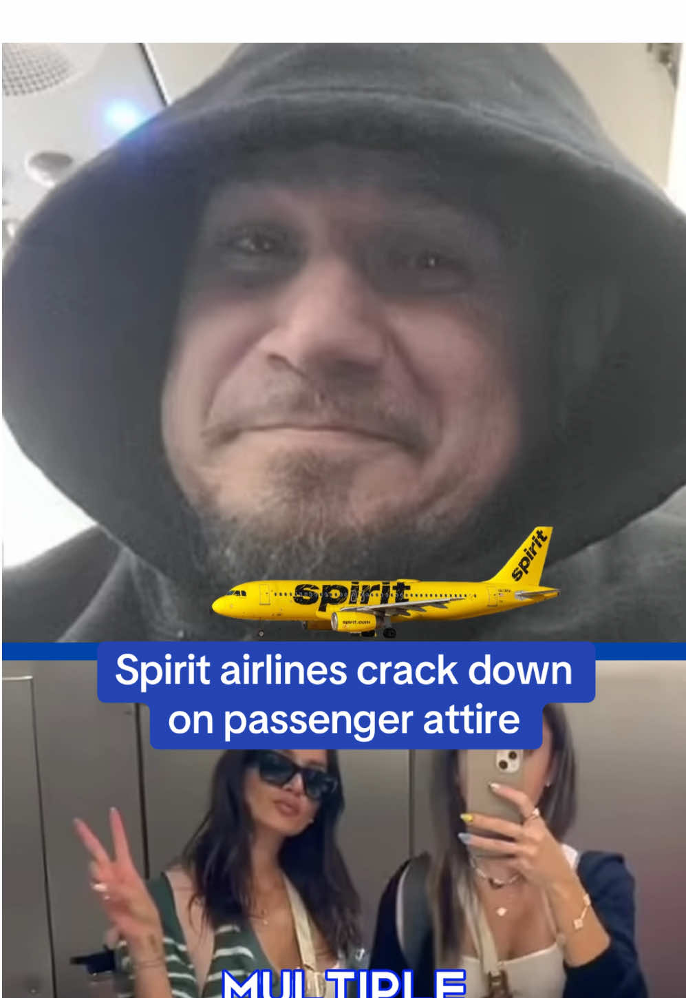 Spirit Airlines is cracking down on 'inadequate' clothing on its flights. The company quietly updated its contract of carriage for passengers, which includes updating its dress code for passengers flying the budget airline. Spirit Airlines revealed to us that all passengers are technically notified they have to dress a certain way when they sign their 60-page 'Contract of Carriage' Read more on DailyMail.com #spirit #travel #clothes #rules #usa #news 