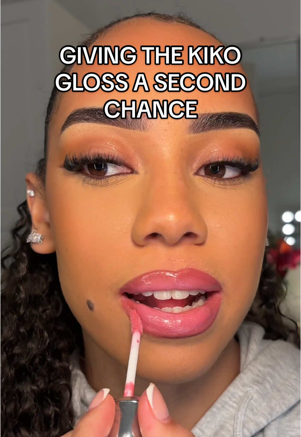 Replying to @𝓟𝓪𝓽𝓻𝓲𝓬𝓲𝓪ꨄ i think i need to try a different shade maybe #kikogloss #kikomilano #lipcombo #meganodoch 