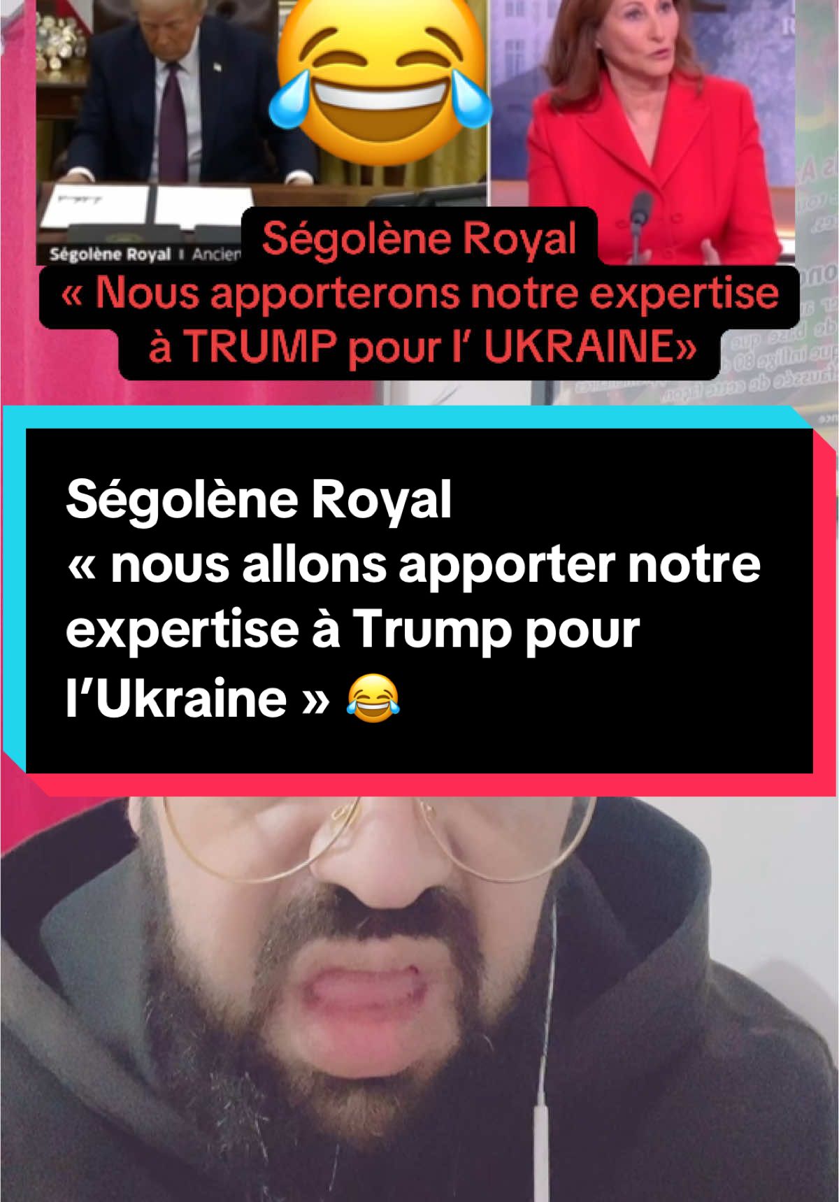 Ségolène Royal « nous allons apporter notre expertise à Trump pour l’Ukraine »😂 (humour) #segoleneroyal #trump #ukraine #france #gouvernementfrancais #faillite #dette #humour #mondedefou #societedemalade 