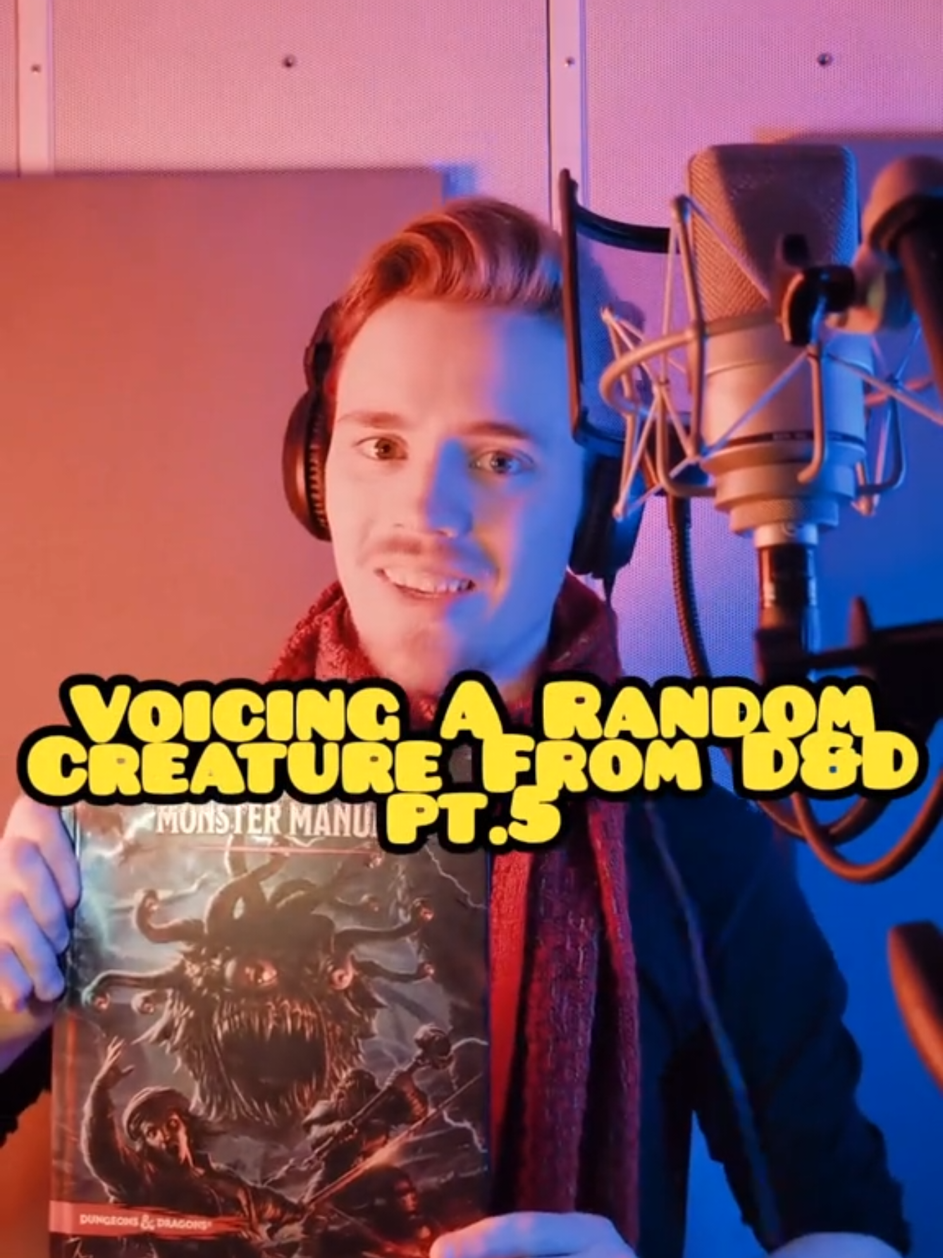 Voicing a random creature from D&D pt.5!! #voiceacting #impressions #dungeonmaster #dnd #dragon #greendragon #monstermanual 