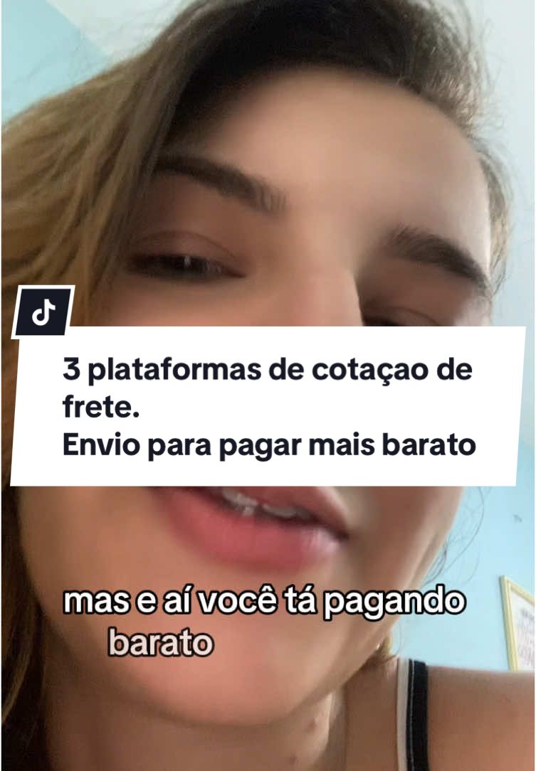 3 plataformas de envios para você cotar seus fretes e integrar em seus Erp sistemas e site de e-commerce.  1) Link: https://melhorenvio.com.br/p/BKOjzaa4OT 2) Super frete CUPOM: MBXZM 3) comenta eu quero para te cadastrar ♥️