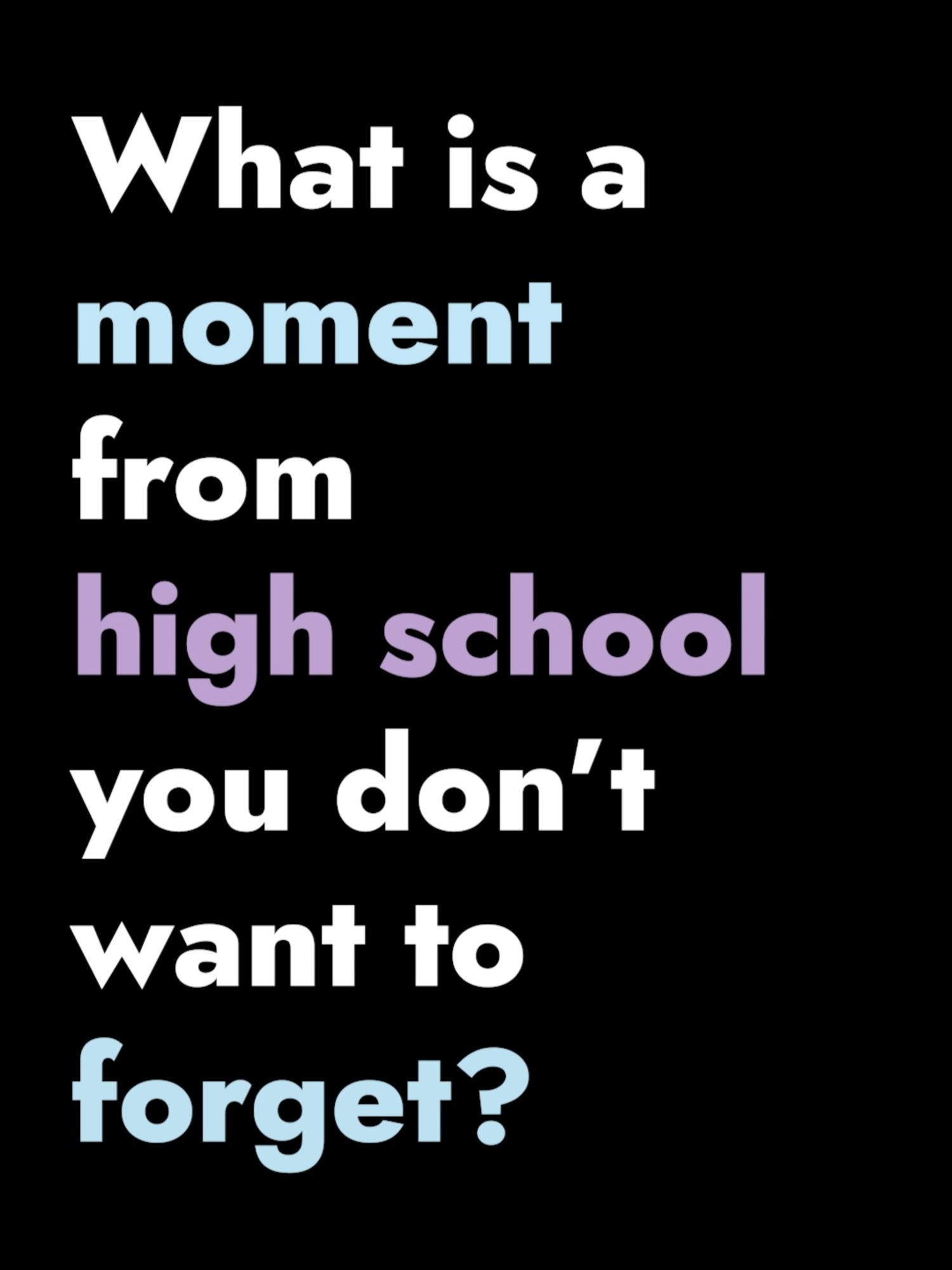 There are 1,891 students at Rocklin High, we want to hear your story.