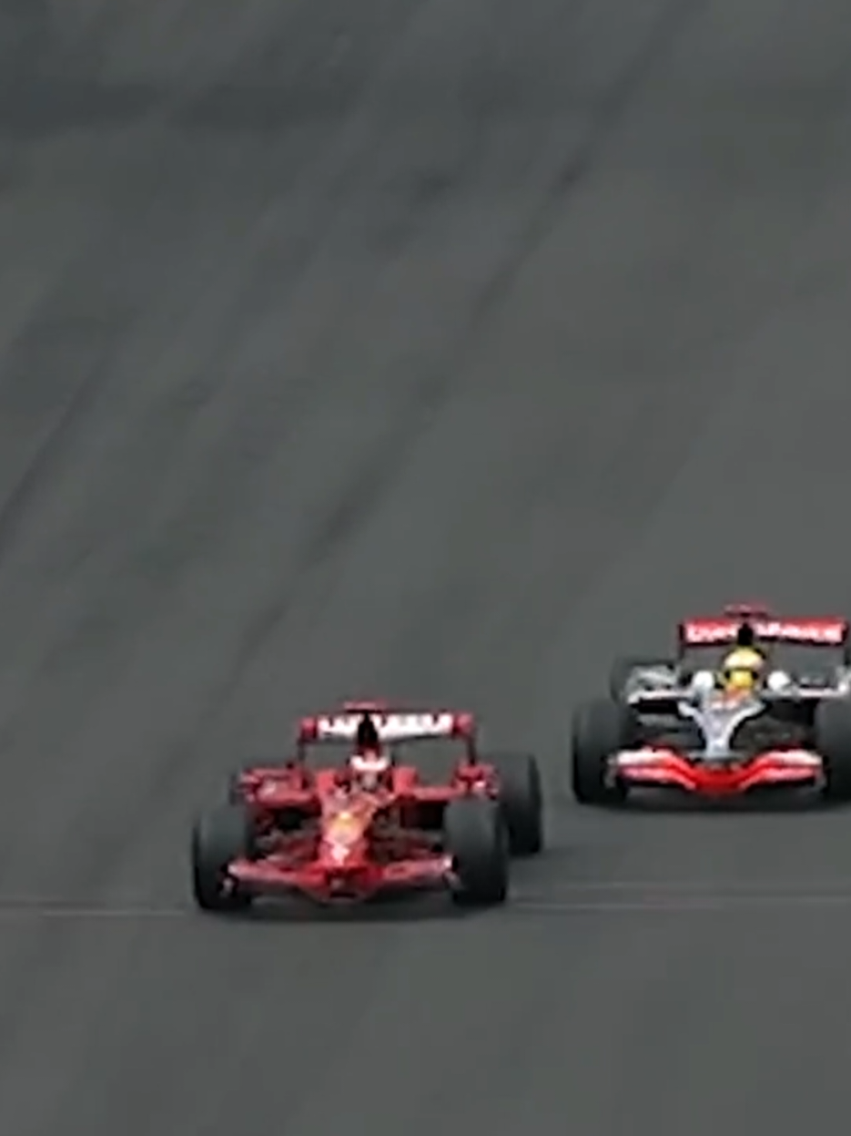 Lewis Hamilton and Kimi Raikkonen battle for P1 as the weather closes in on an enthralling 2008 Belgian GP 🤩 #F1 #Formula1 #Hamilton #LewisHamilton #KimiRaikkonen #Ferrari #Mclaren #OldSchoolF1 