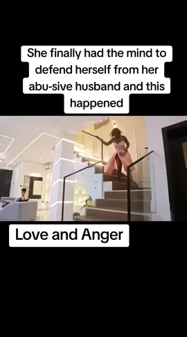 She finally had the mind to defend herself from her abu-sive husband and this happened#loveandanger #viral #nollywoodmovies 