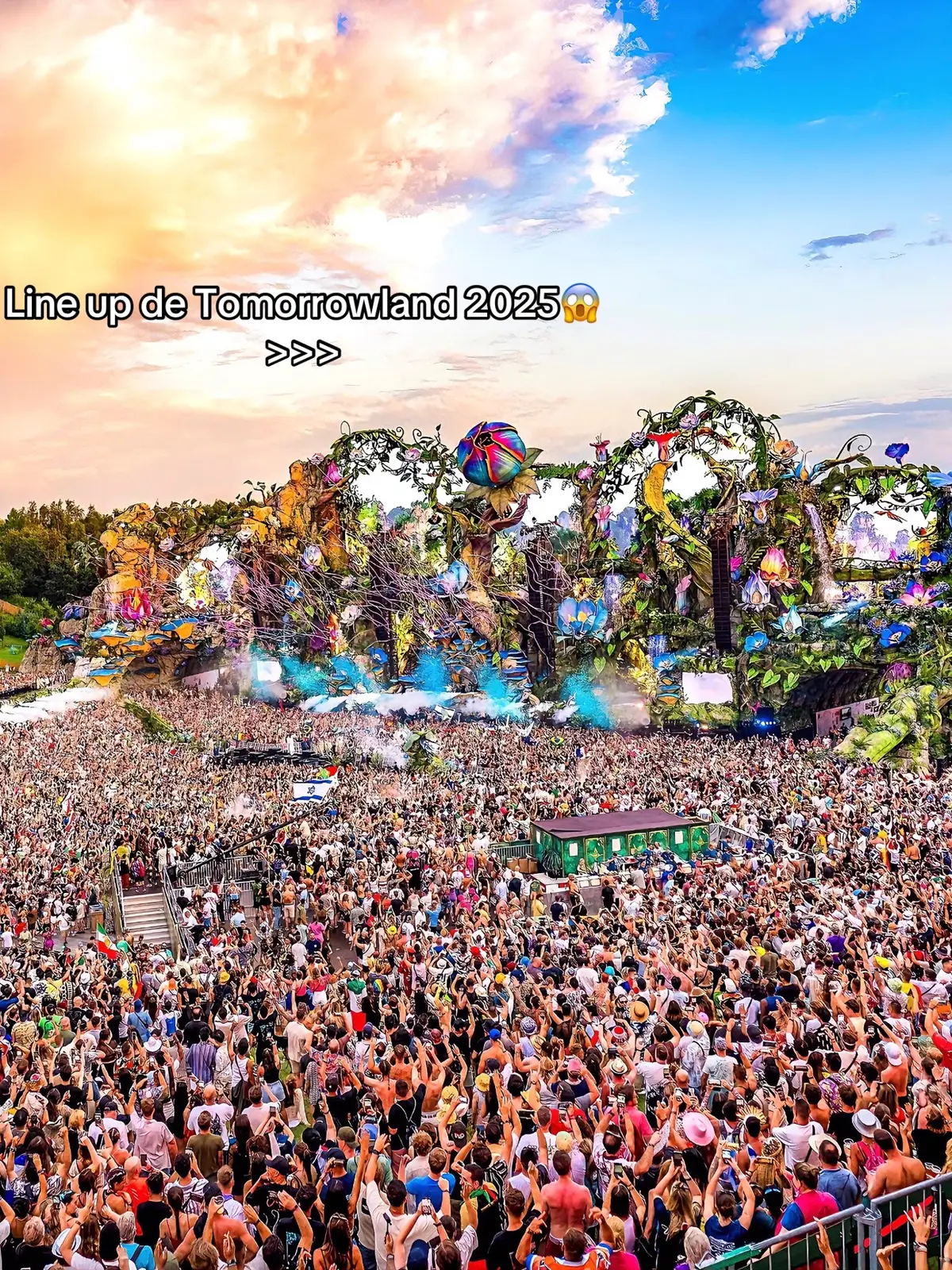 Miras a tu dj favorito🔍 Haci es la alineación de Tomorrowland 2025😍🔥 #electronicmusic #tomorrowland2025 #belgium #edm #musicaelectronica #viral #trancemusic #tomorrowland #parati #fyp