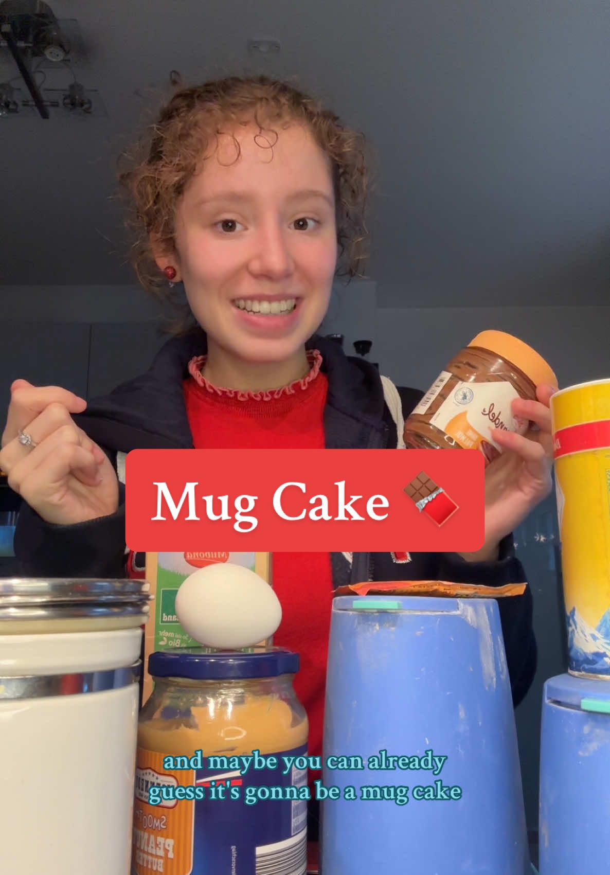 My Red Flag 🚩 Recipe👇 Here is my improvised Banana Chocolate Mugcake Recipe:  - 1/2 Banana - 1 Egg - 2 Tbsp Flour - 3 Tbsp Cacao powder - 1 Splash Milk - 1 Tbsp Brown Sugar  - 1 Pinch Salt    - 1 Tsp Baking powder  - (Add-ons) At highest setting for about 2 1/2 minutes on the microwave 🍫 Let me know if it turned out somewhat good! 🥰 #mugcake #redflag #microvavecake #Recipe #mugcakerecipe #sustainable #chocolatebananacake #chocolatemugcake 