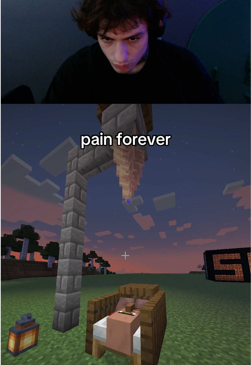 pain forever #minecraftmemes #Minecraft #gaming 