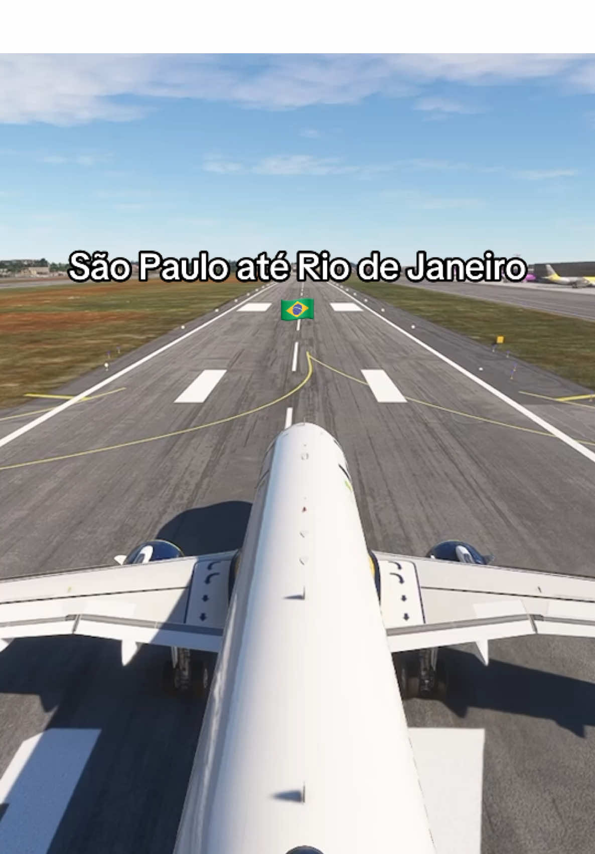 Voo da Azul de São Paulo para Rio de Janeiro #aviation #aviationlovers 