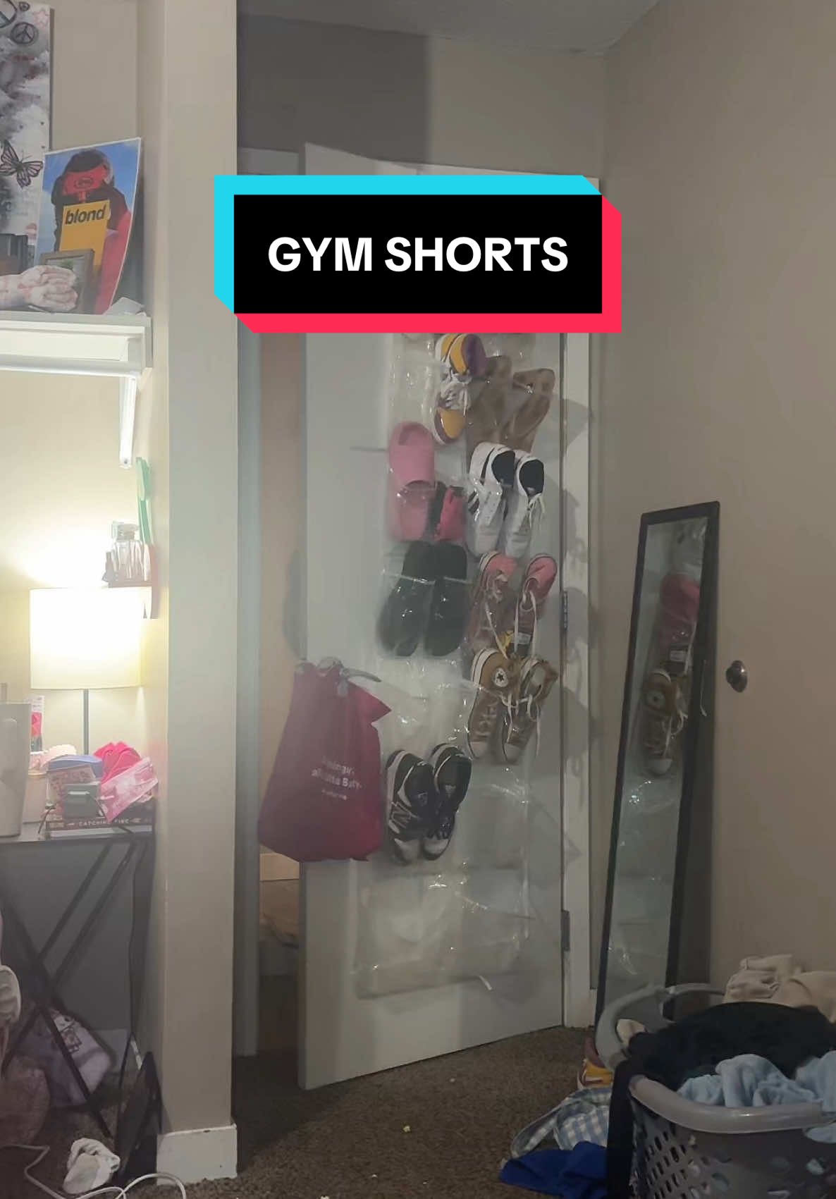 excuse the monstrosity of a room i have going on!!!!! #gymhumor #gymshorts #womenempowerment #gymfit #gymoutfit 