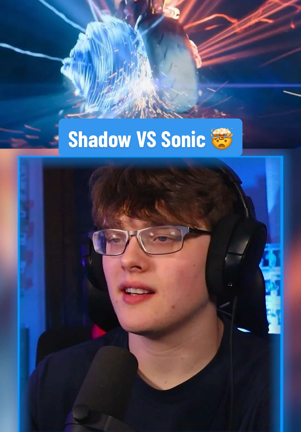 Shadow VS Sonic 🤯 #reaction #react #dravenreacts #sonic #sonic3 #sonicthehedgehog3 #moviereaction #shadow #keanureeves 