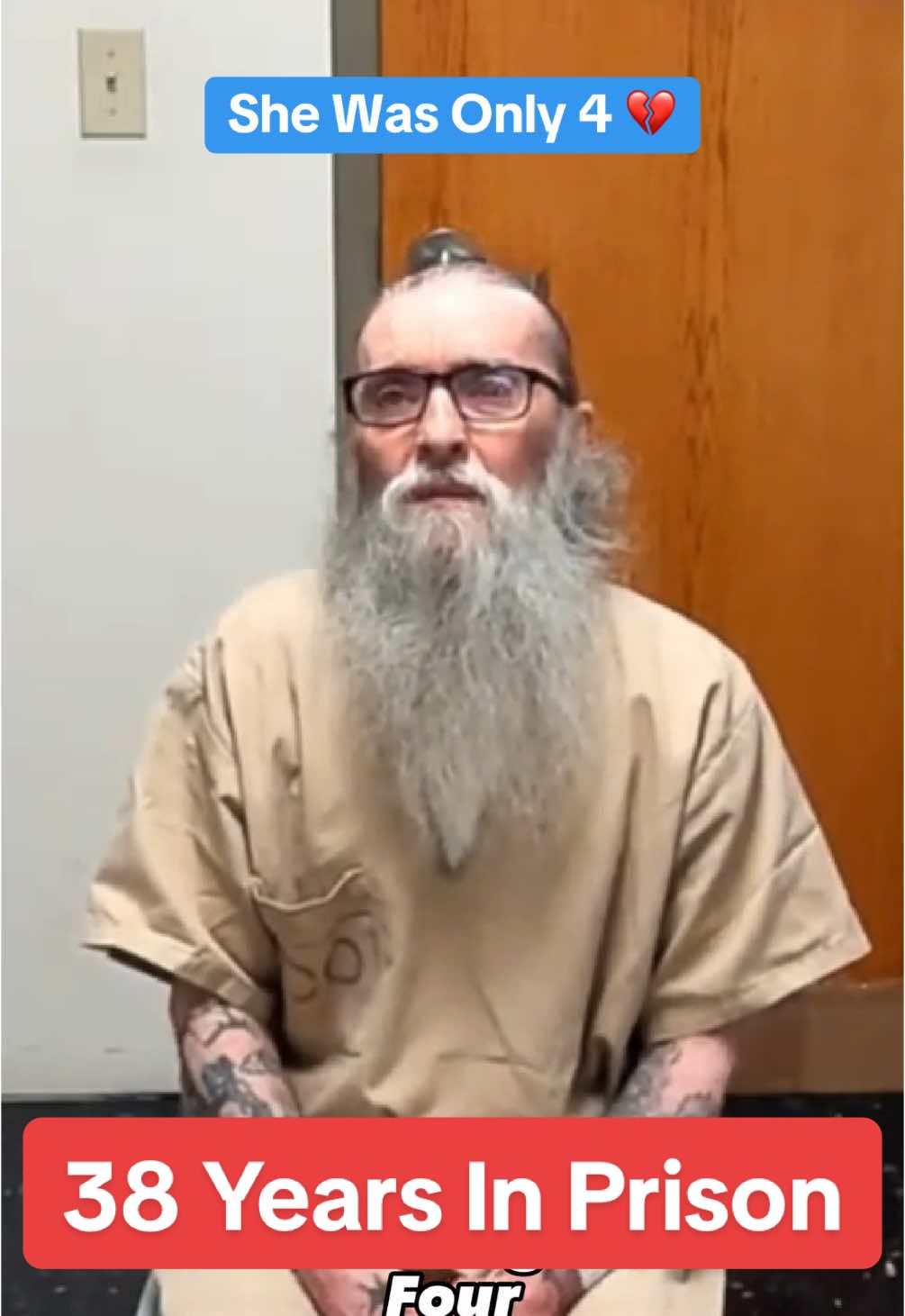 This is the parole hearing of an evil stepfather #prison #court #parole 