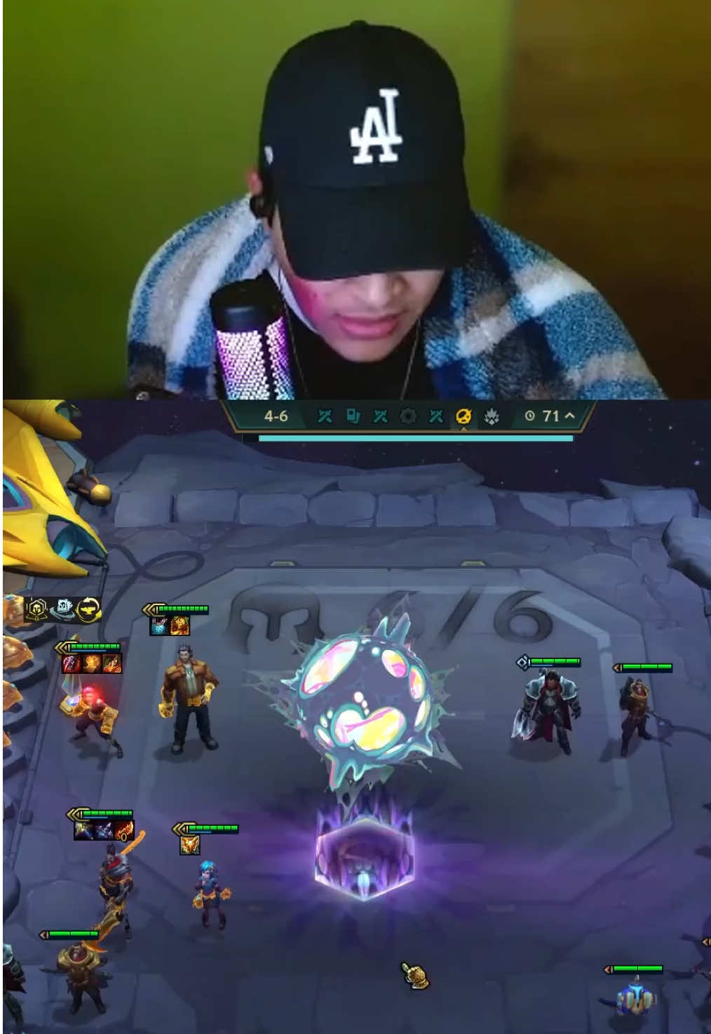 que anomalía tiene el streamer?  #tft #teamfighttatics #tftmobile #tftset13 #cesarbaker 