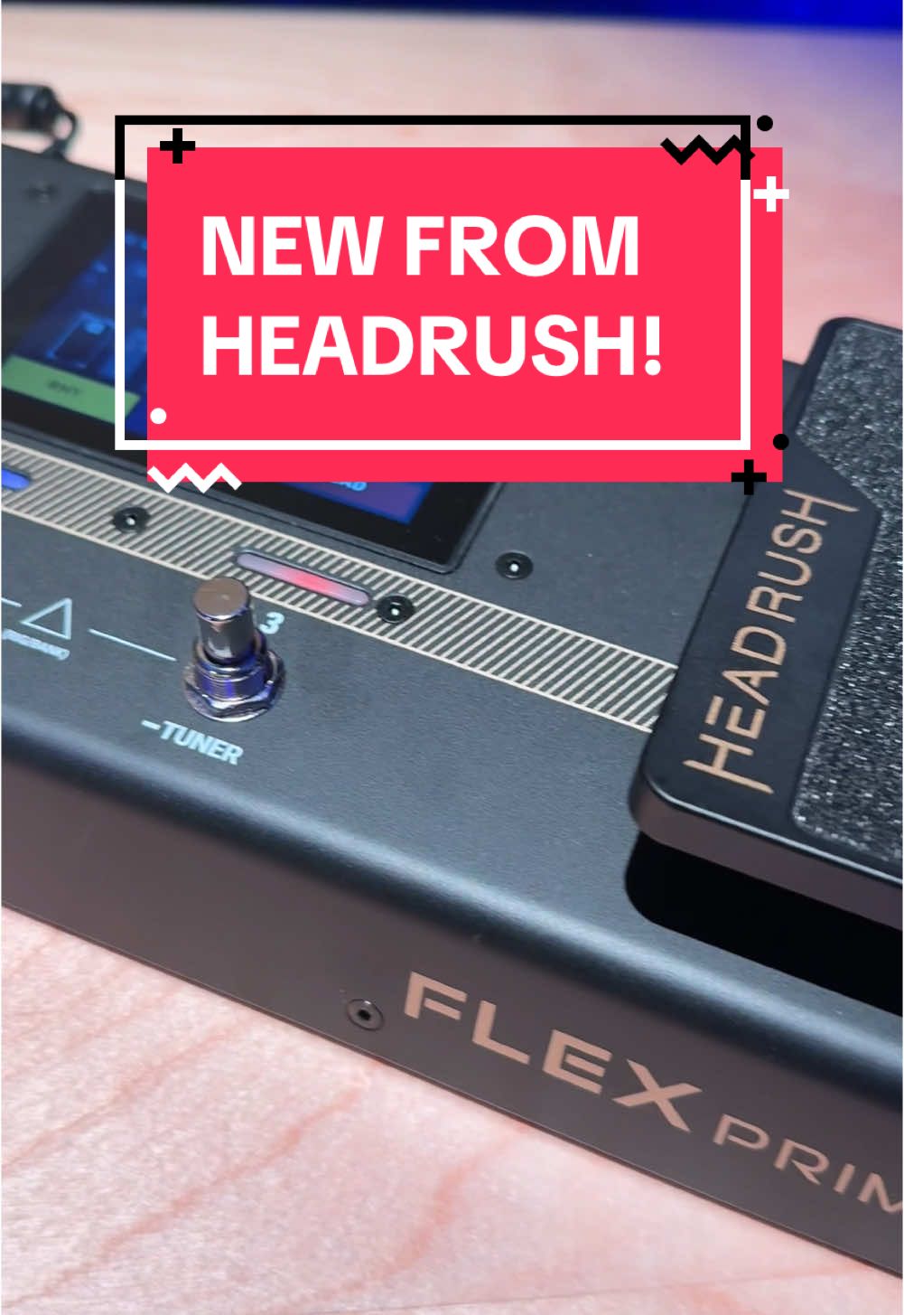 New Headrush Prime Flex #headrushfx #headrushflexprime  #guitarpusher 