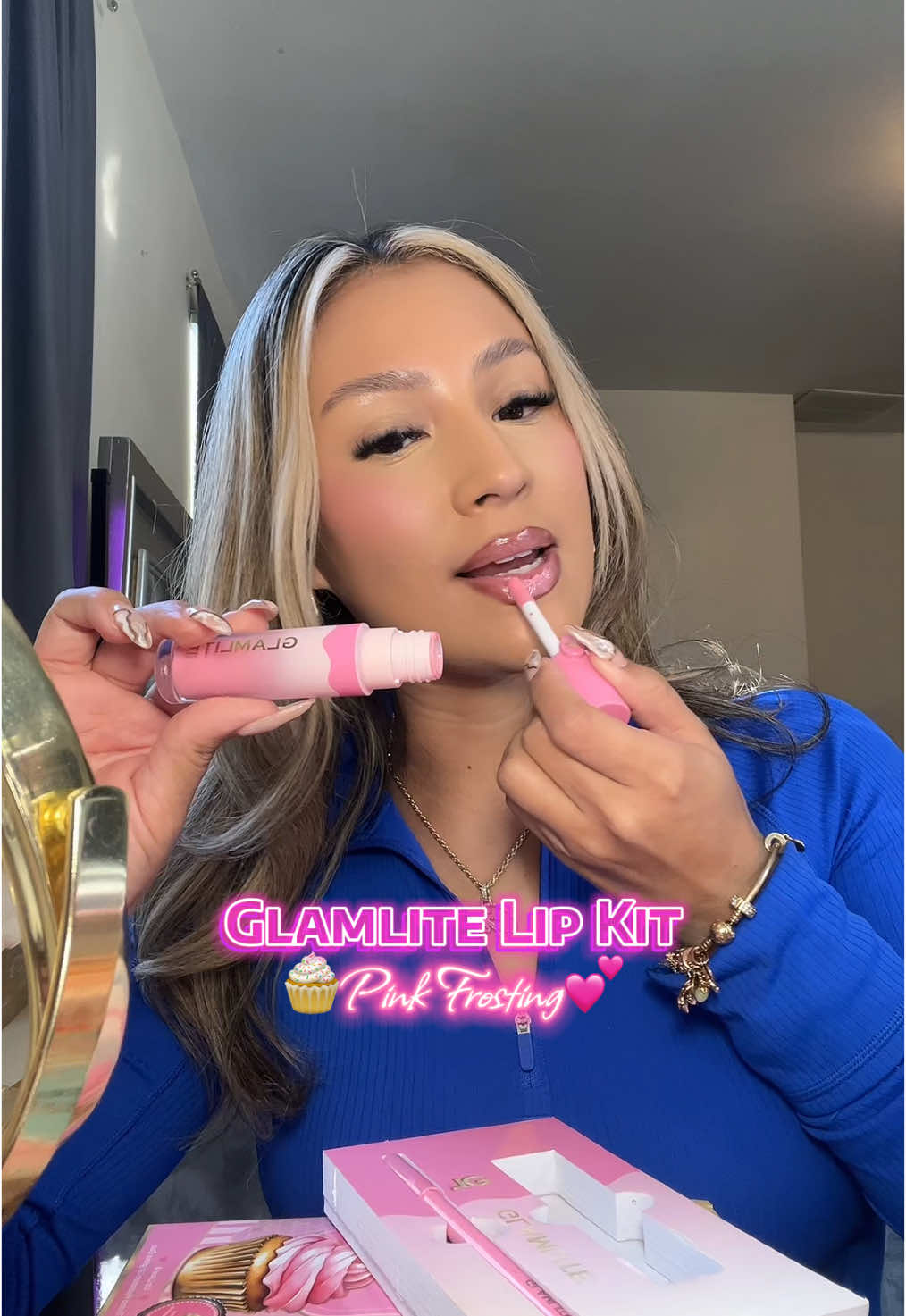 💗🧁The perfect pink lip✨#glamlite #glamlitecosmetics #pinklipcombo #lipcombotutorial #lipcombo #glamlitelipkit #TikTokShop #tiktokshopping #newyearnewaura #tiktokshopholidayhaul #ttsdelight #tiktokshopcreatorpicks #tiktokshopnewarrivals #tiktokshopjumpstart 