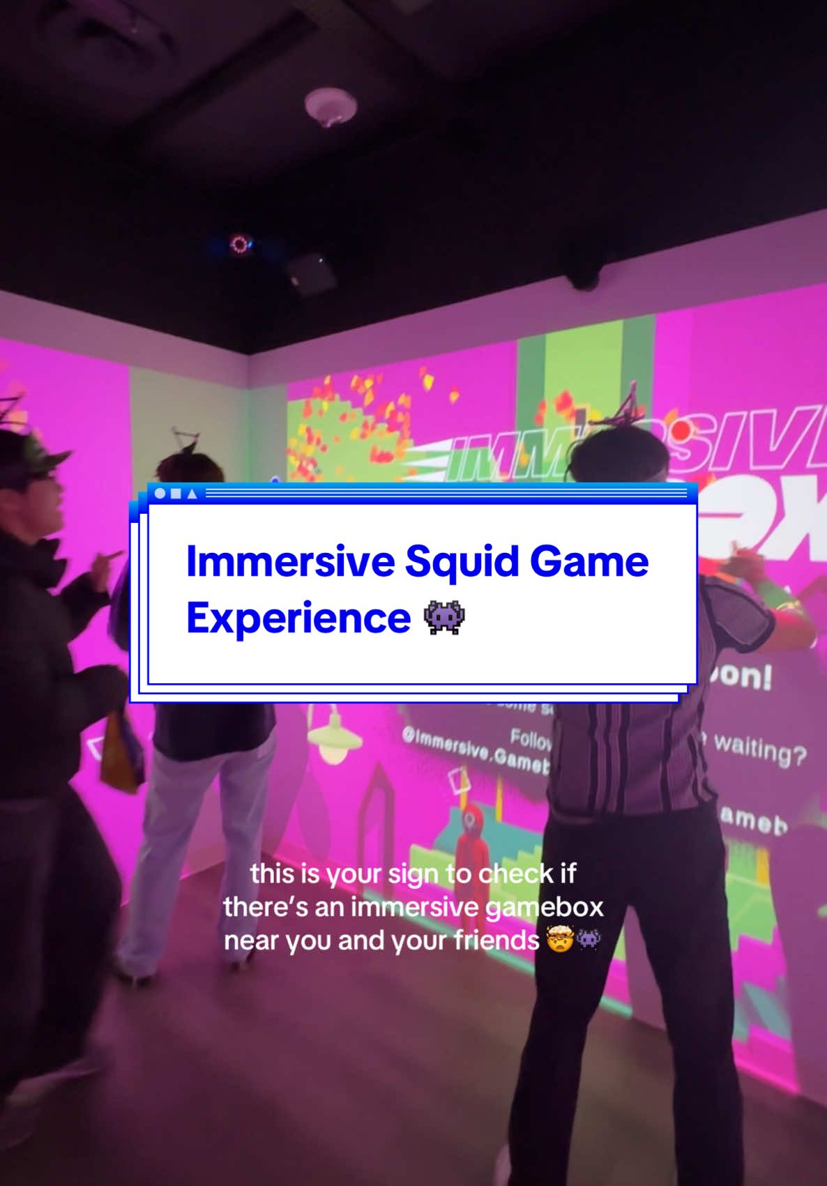 We got really competitive lol @Immersive Gamebox 👾✨  #experiences #thingstodo #squidgame #fyp 