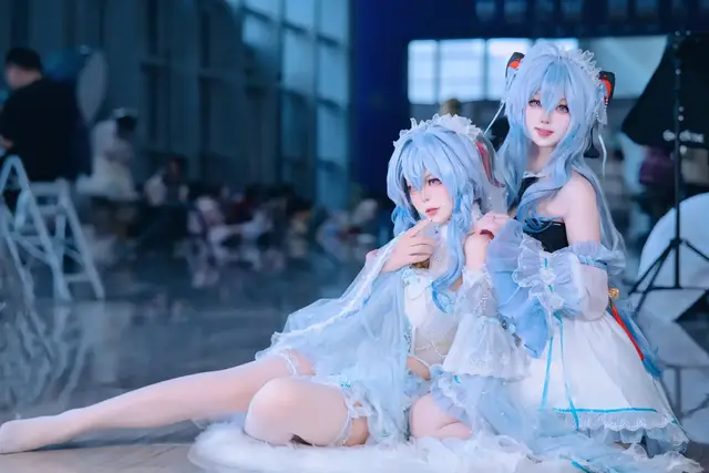 - ganyu(vợ) của t đã xinh rồi  lại còn x2 sự dễ thương này nữa❤❤ #ganyu #cosplay #xuhuong  #GenshinImpact #ganyucosplay 