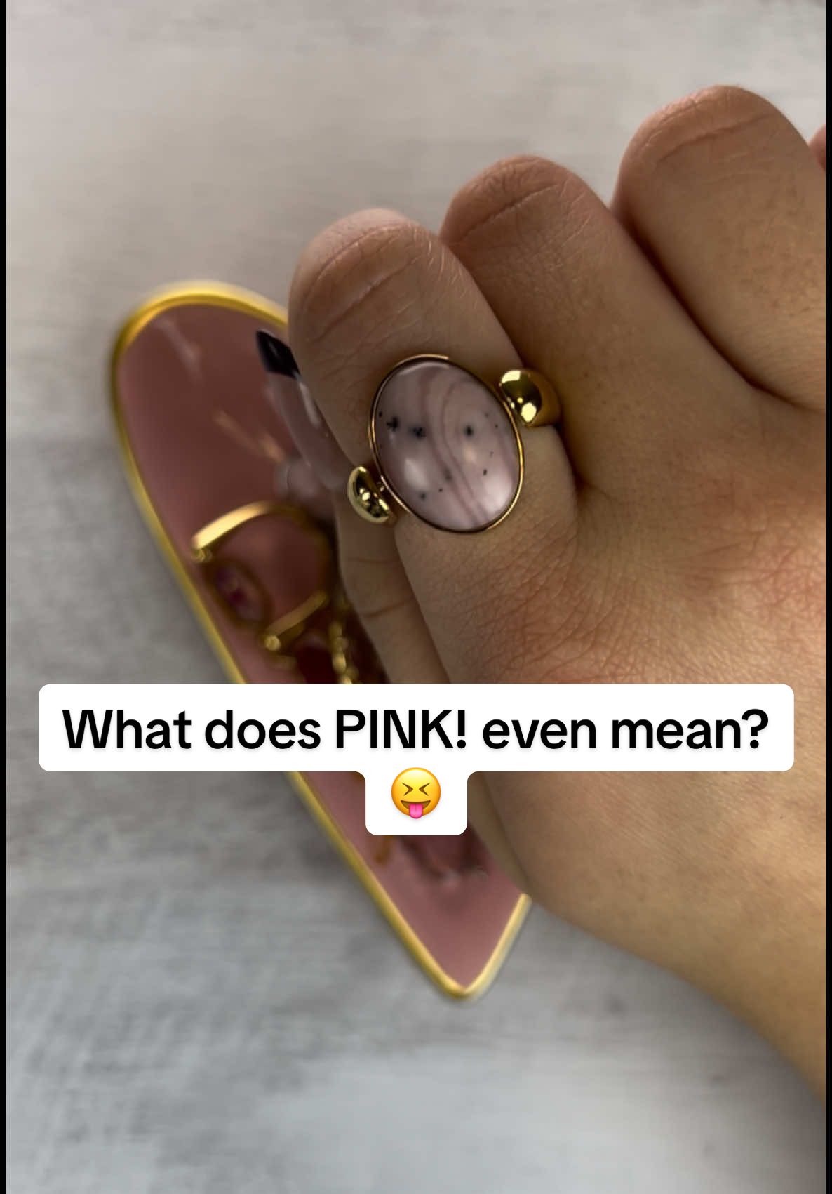 Pink is more than a color—it’s love, strength, and creativity all in one. 💕 Our new ring elements embody everything pink represents!  #whatpinkmeans #pinkpower #thinkpink #jewelrywithmeaning 