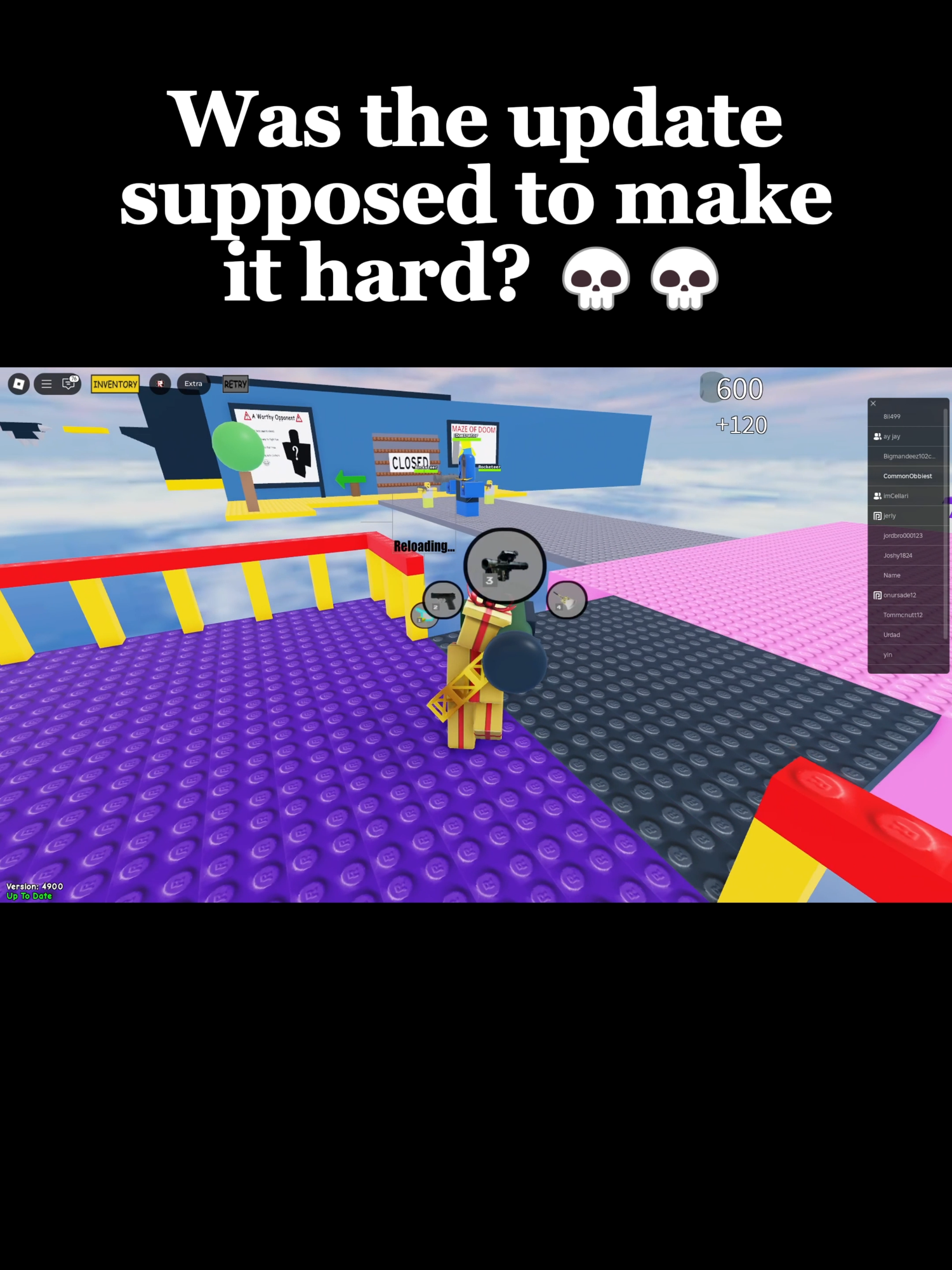 The rocket launcher in this game is so overpowered LOLL #fyp #robloxfyp #roblox #viralvideotiktok #iwannatestthegame #speedrun #fypviralシ #obby #robloxobby #obby #obbyroblox #viral #blowthisup